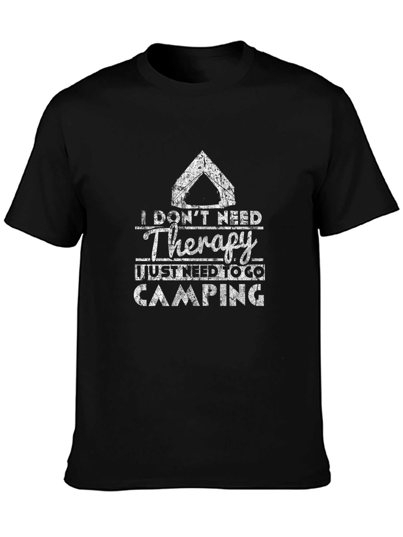 Camping Therapy T-Shirt - Outdoor Adventure Apparel