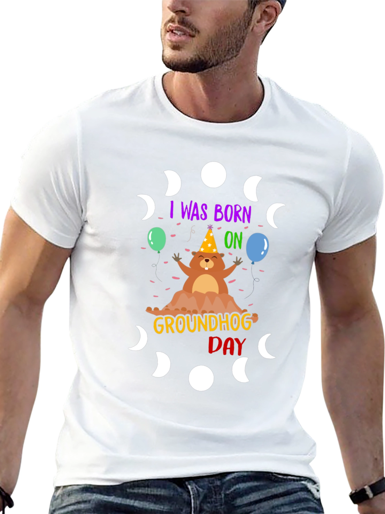 I was Born on Groundhog Day T-Shirt