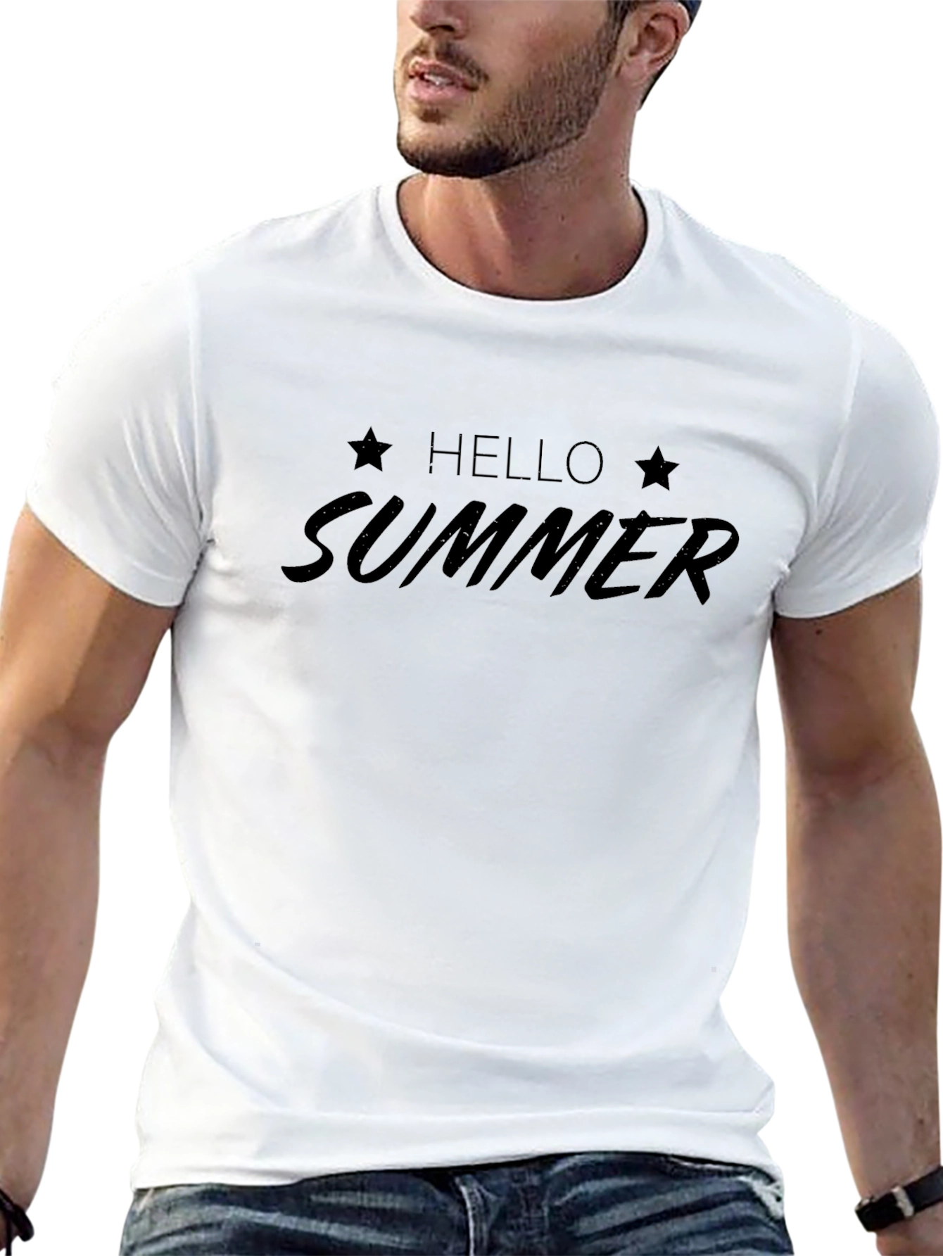 Hello Summer T-Shirt - Stylish Graphic Tee