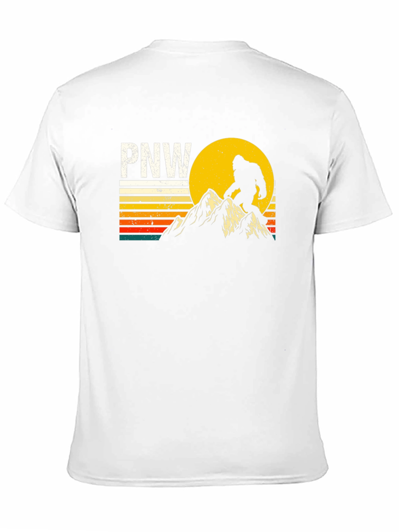 PNW Bigfoot T-Shirt - Pacific Northwest Adventure Tee