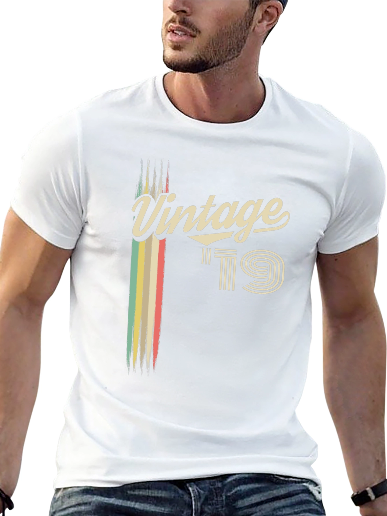 Vintage Style Graphic Tee - Retro T-Shirt
