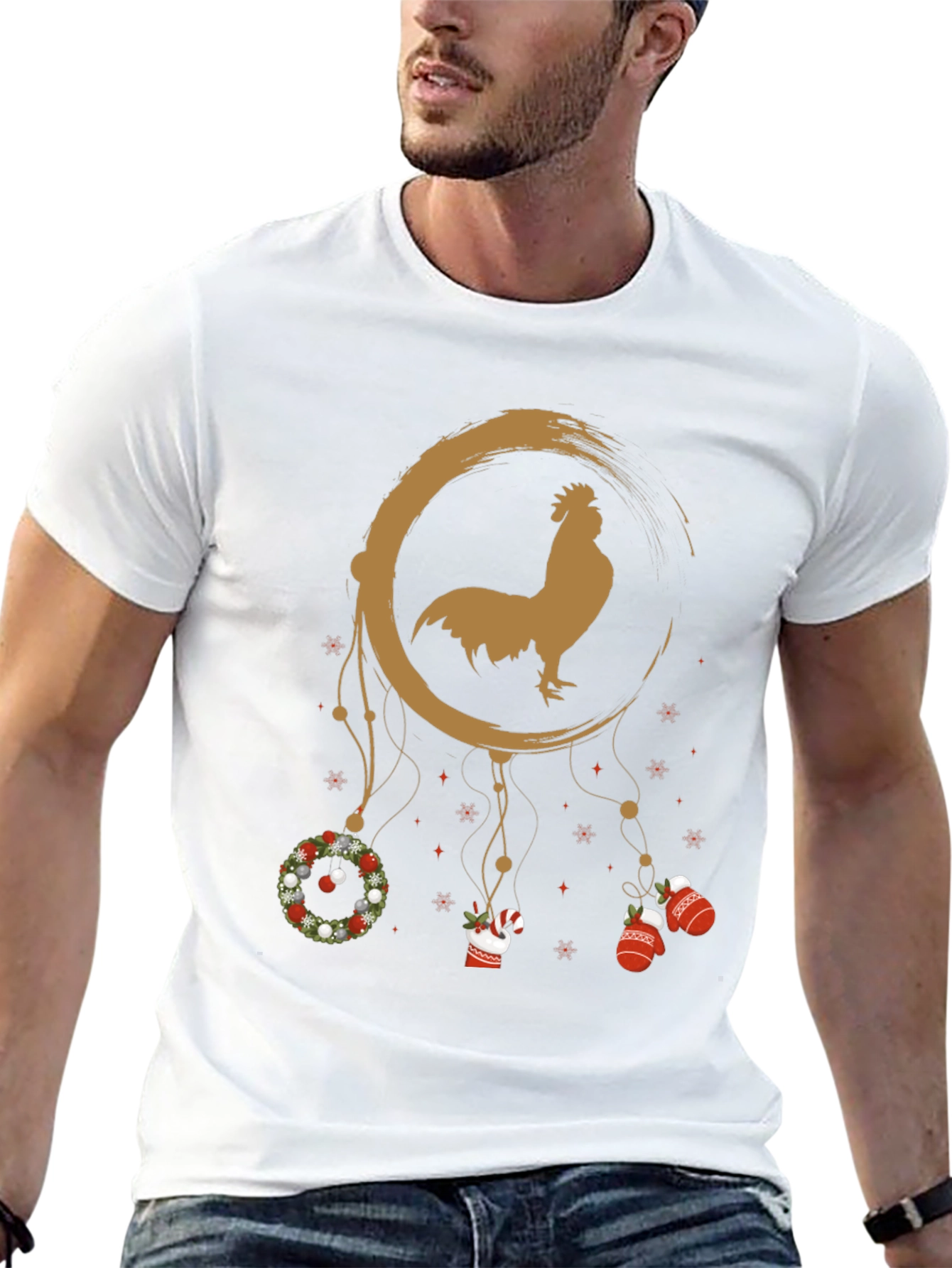 Rooster Dreamcatcher Graphic Tee