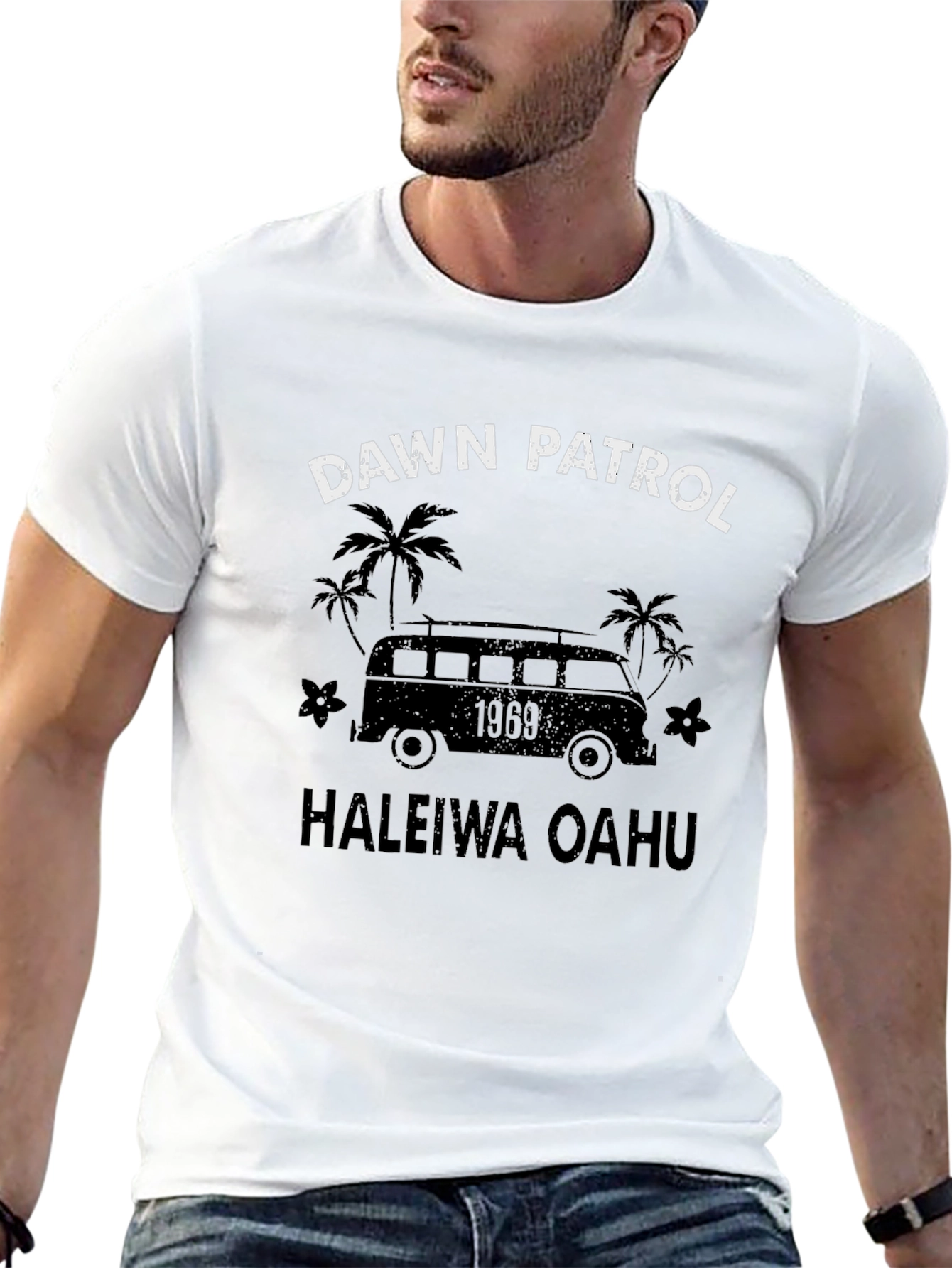 Dawn Patrol 1969 Haleiwa Oahu T-Shirt