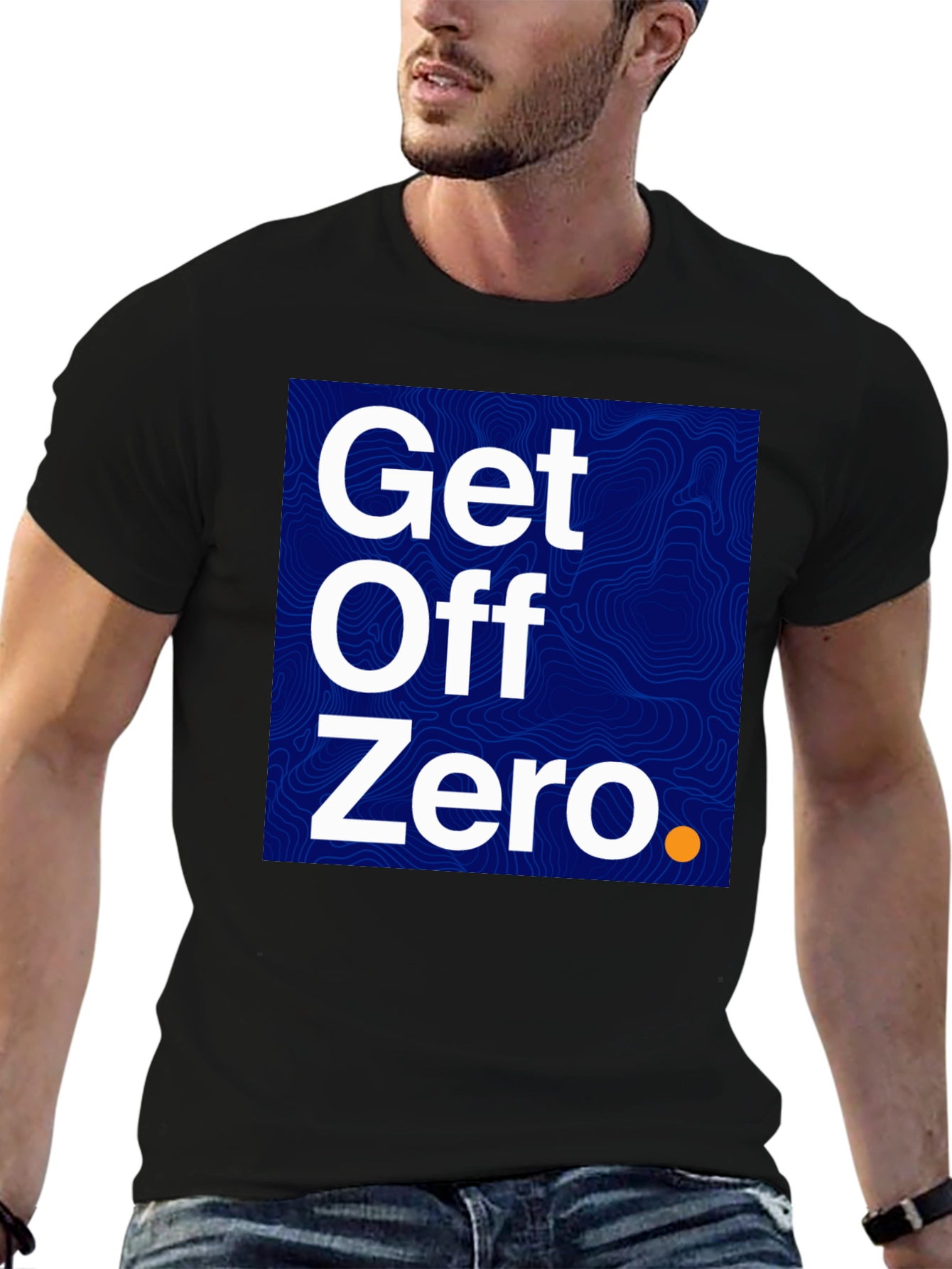 Get Off Zero Graphic Tee - Bold Statement Shirt