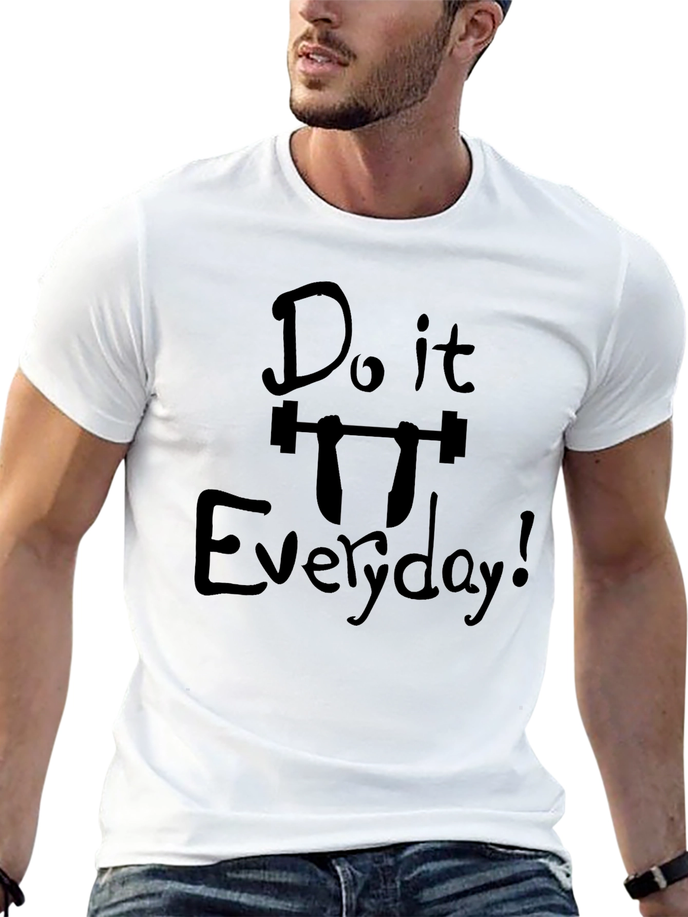 Do it Everyday Graphic Tee - Workout Motivation