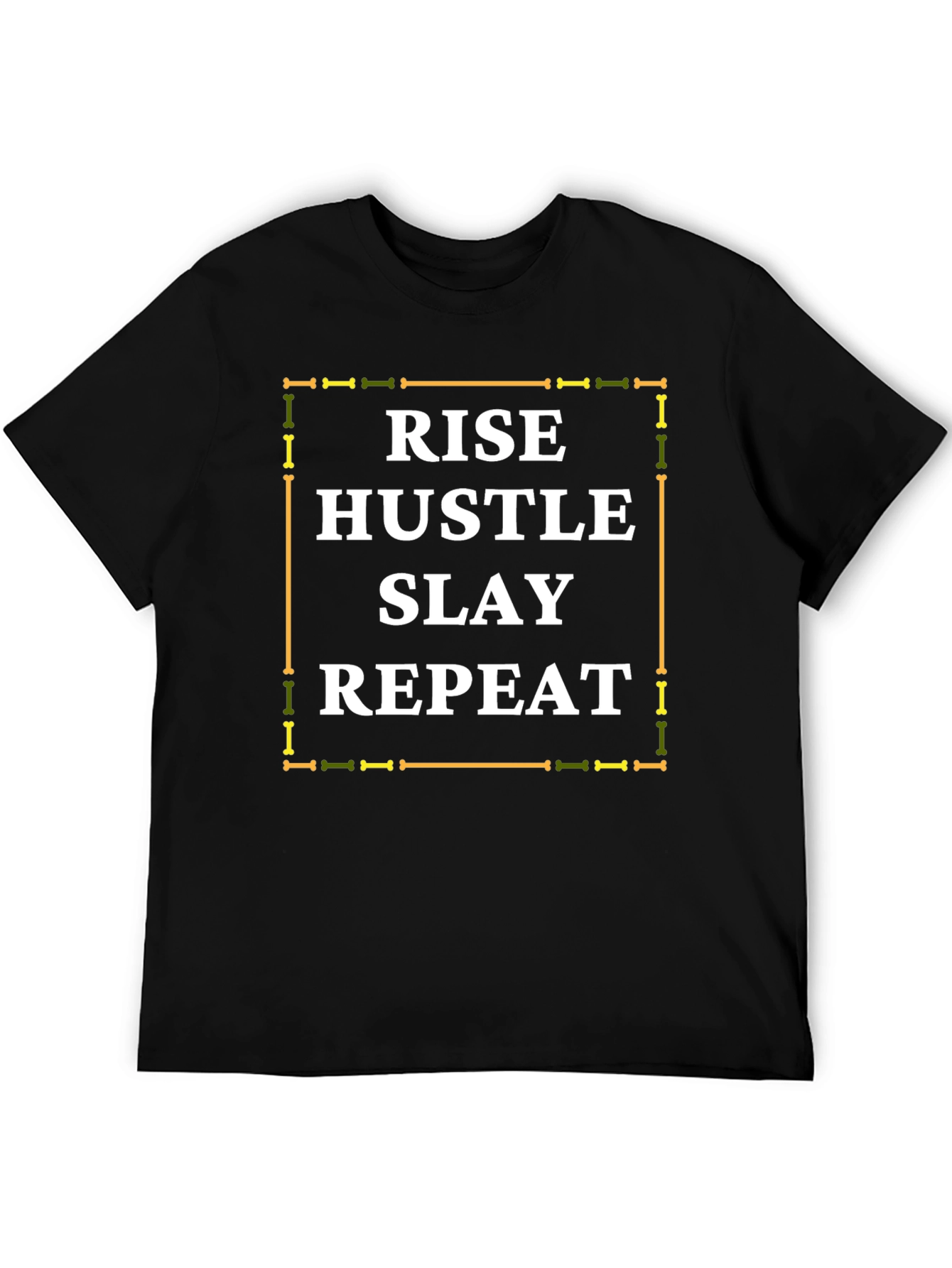 Rise Hustle Slay Repeat Graphic T-Shirt