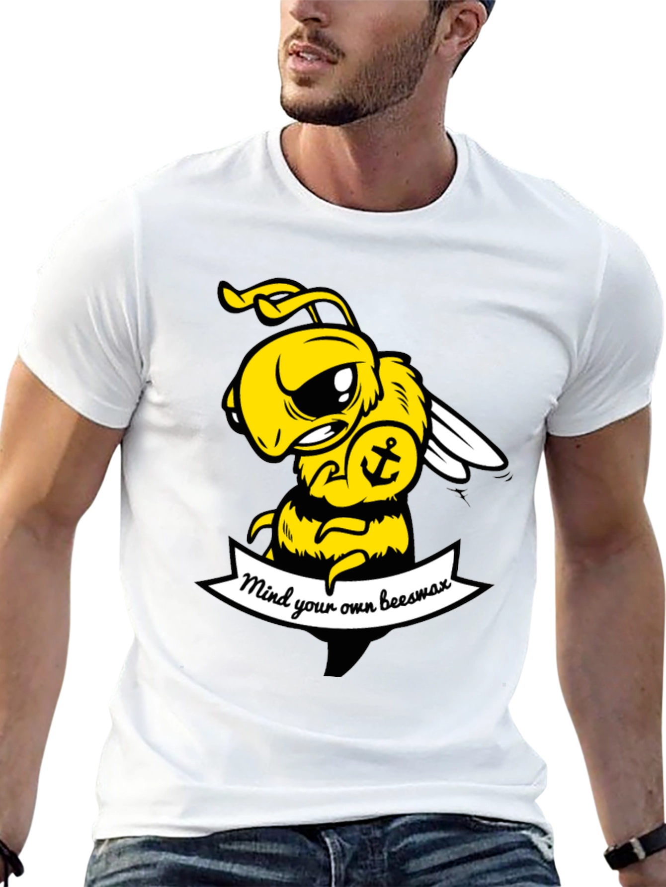 Mind Your Own Beeswax Graphic Tee