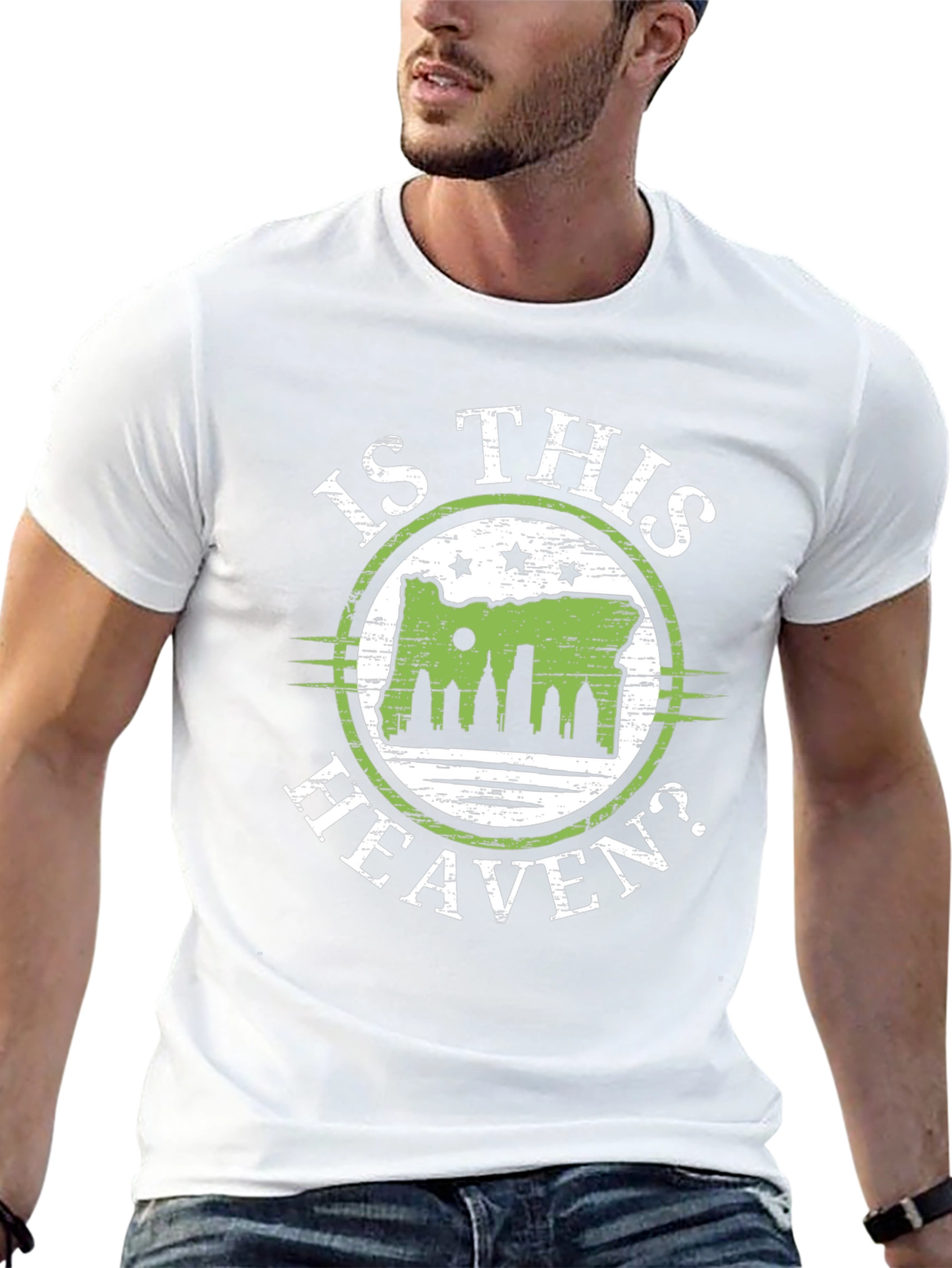 Is This Heaven? Oregon Graphic T-Shirt