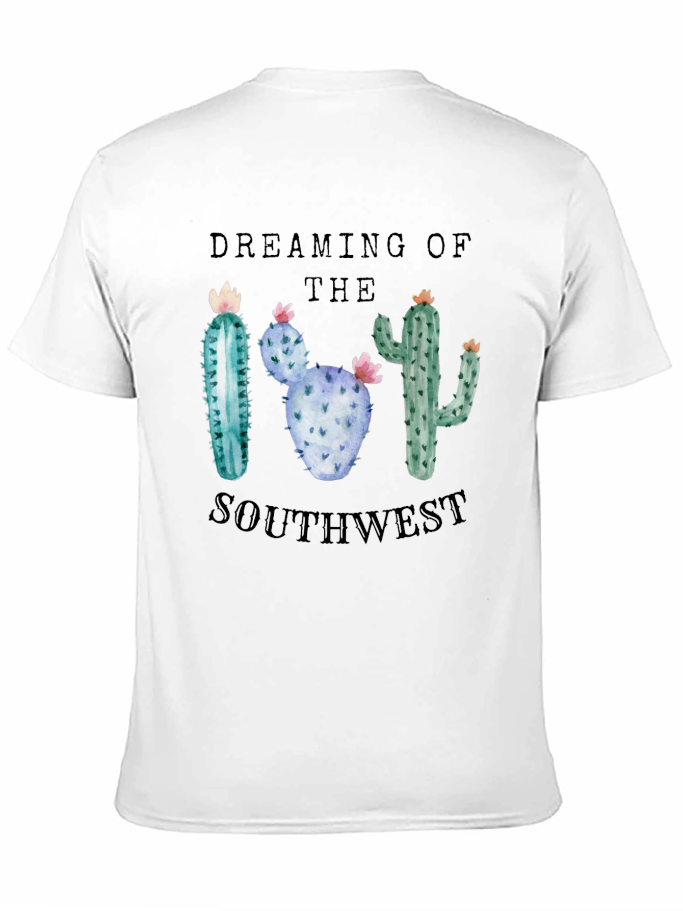 Dreaming of the Southwest Cactus Graphic Tee