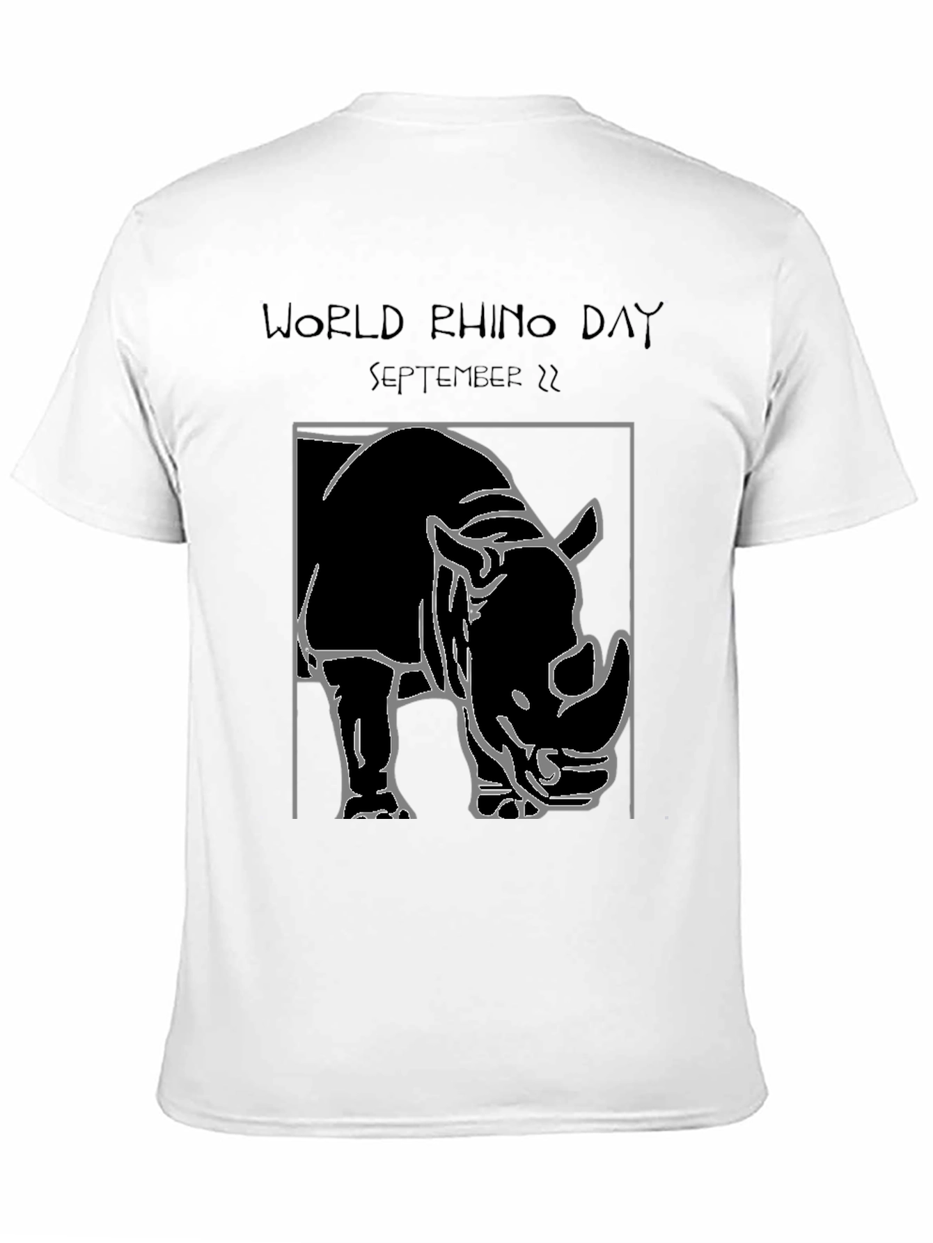 World Rhino Day T-Shirt September 22