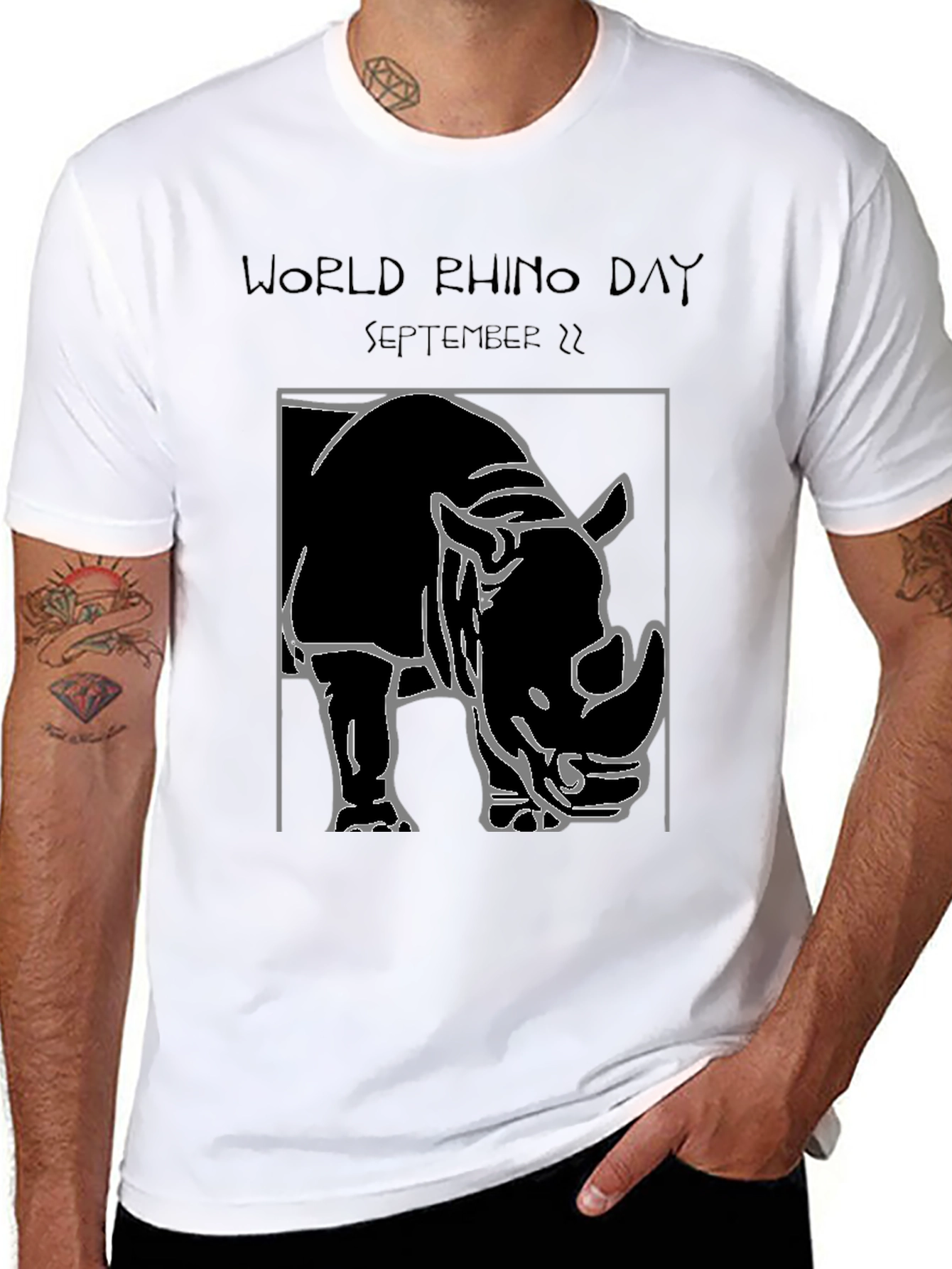 World Rhino Day T-Shirt September 22