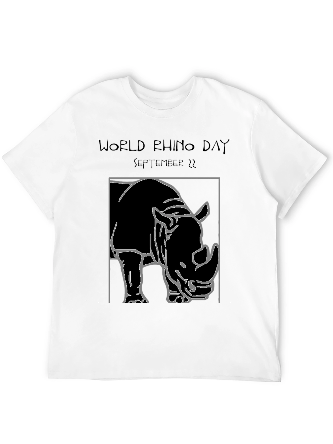 World Rhino Day T-Shirt September 22