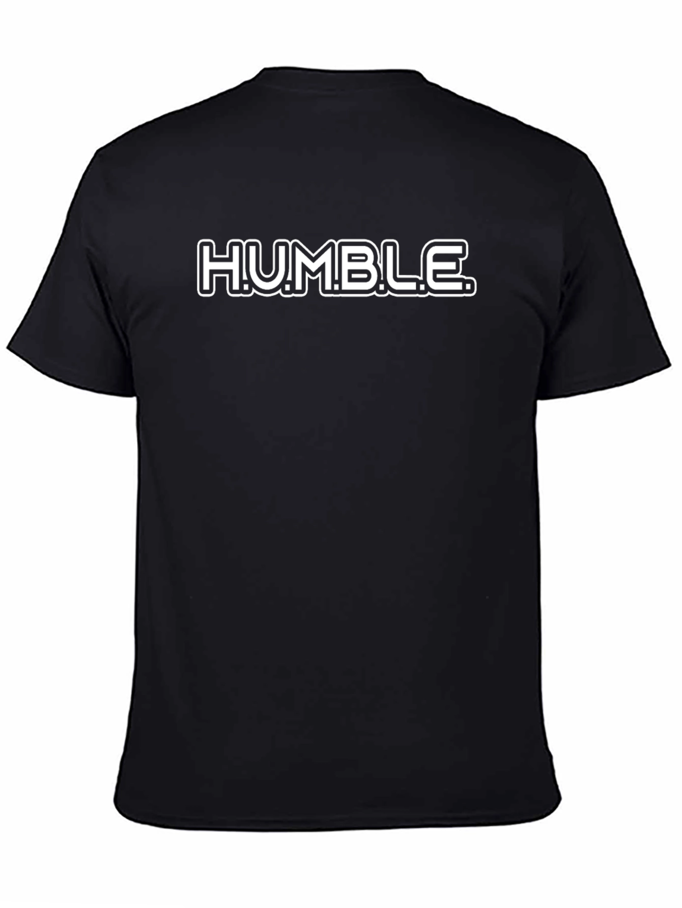 Humble Black Graphic T-Shirt - Mens Casual Wear