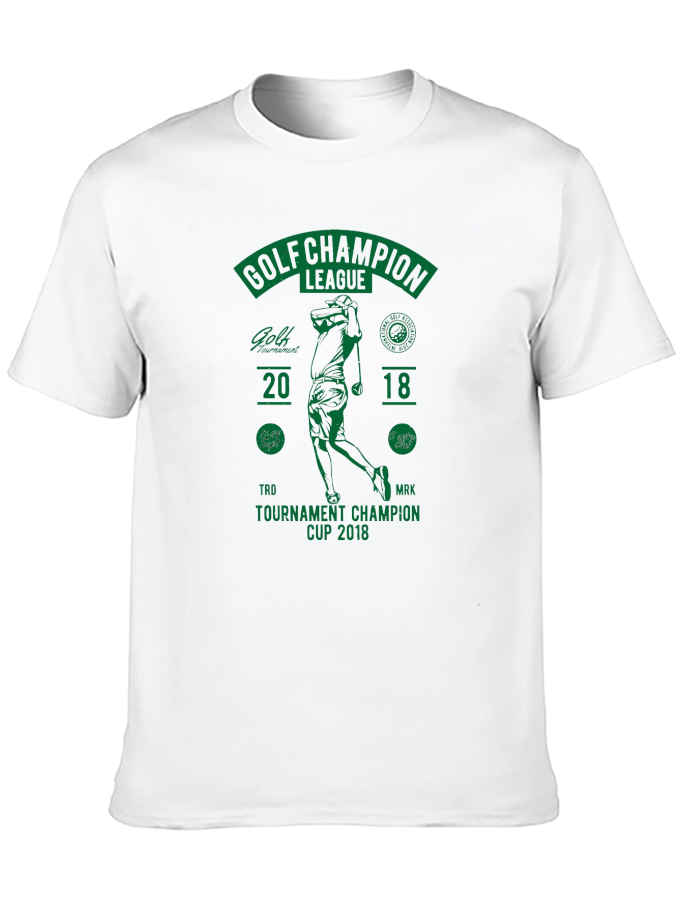 Golf Champion League Black T-Shirt