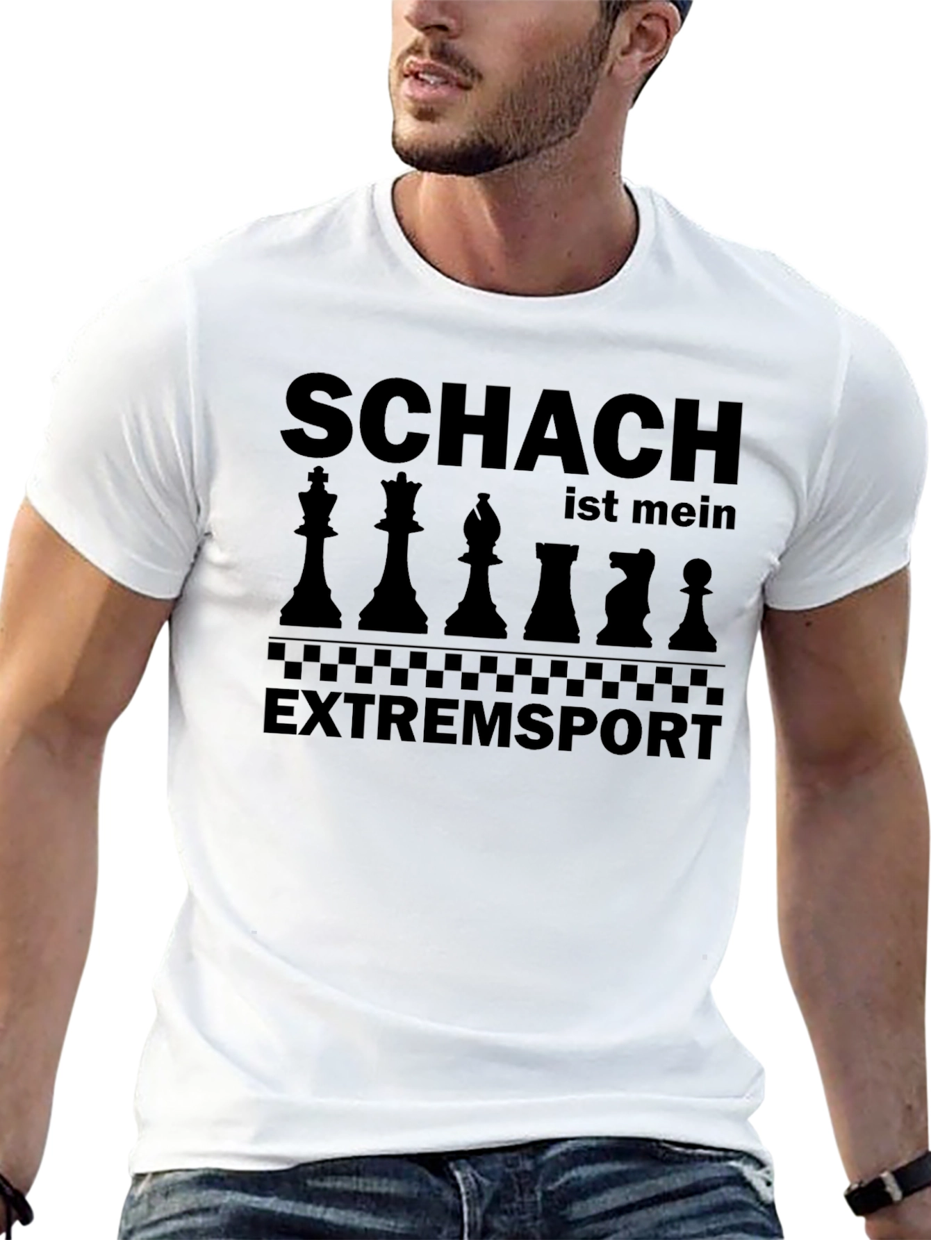 Chess is My Extreme Sport Black T-Shirt