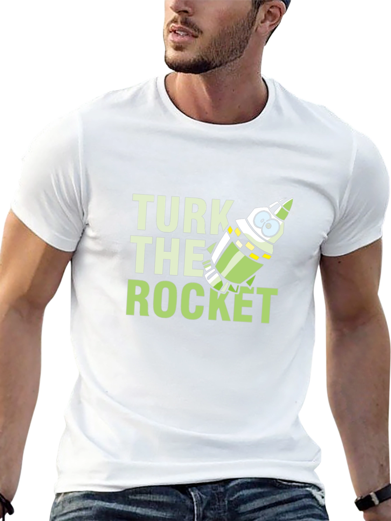 Turk the Rocket Graphic T-Shirt