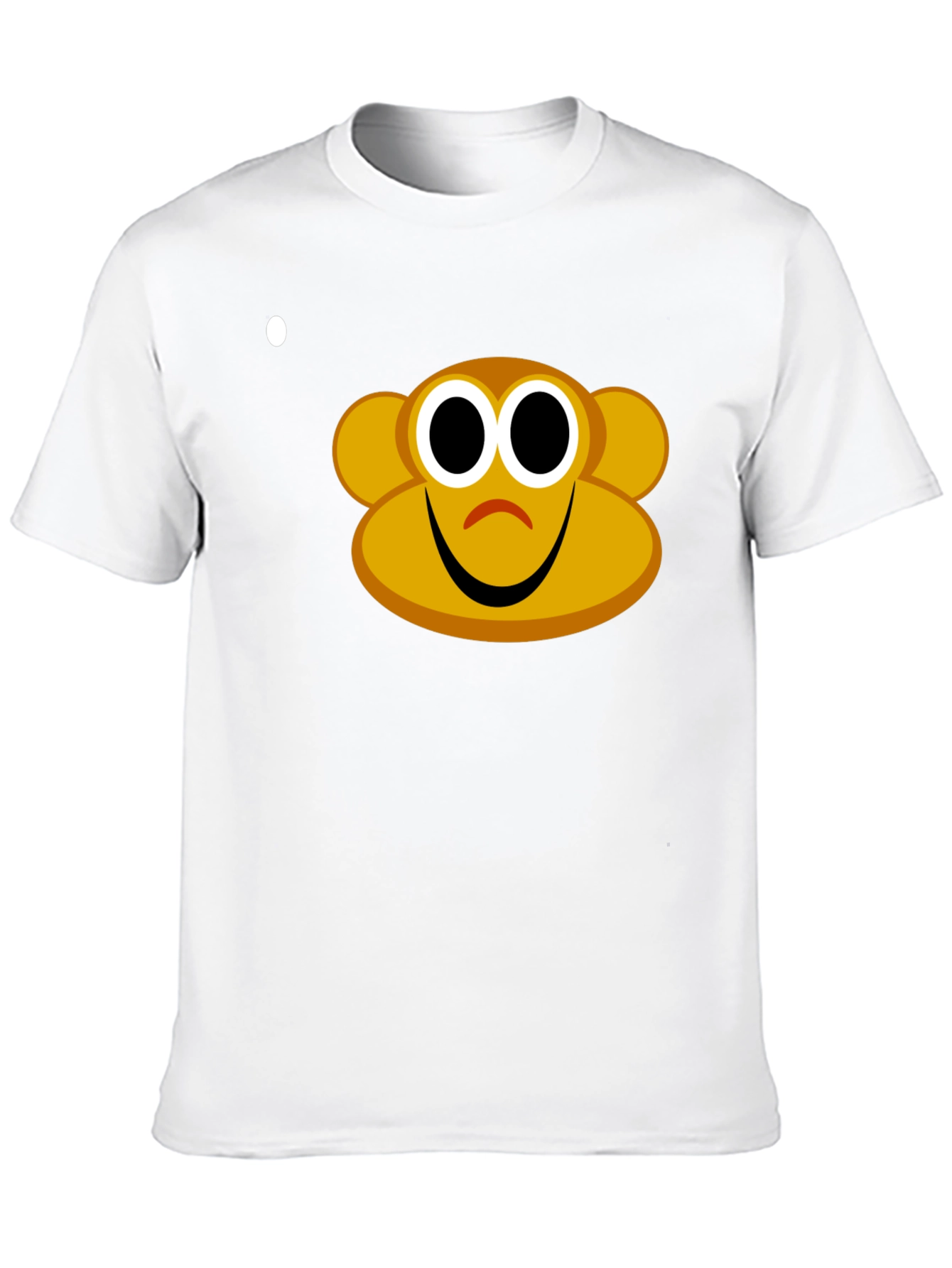 Monkey Graphic Tee - Black Cotton Blend