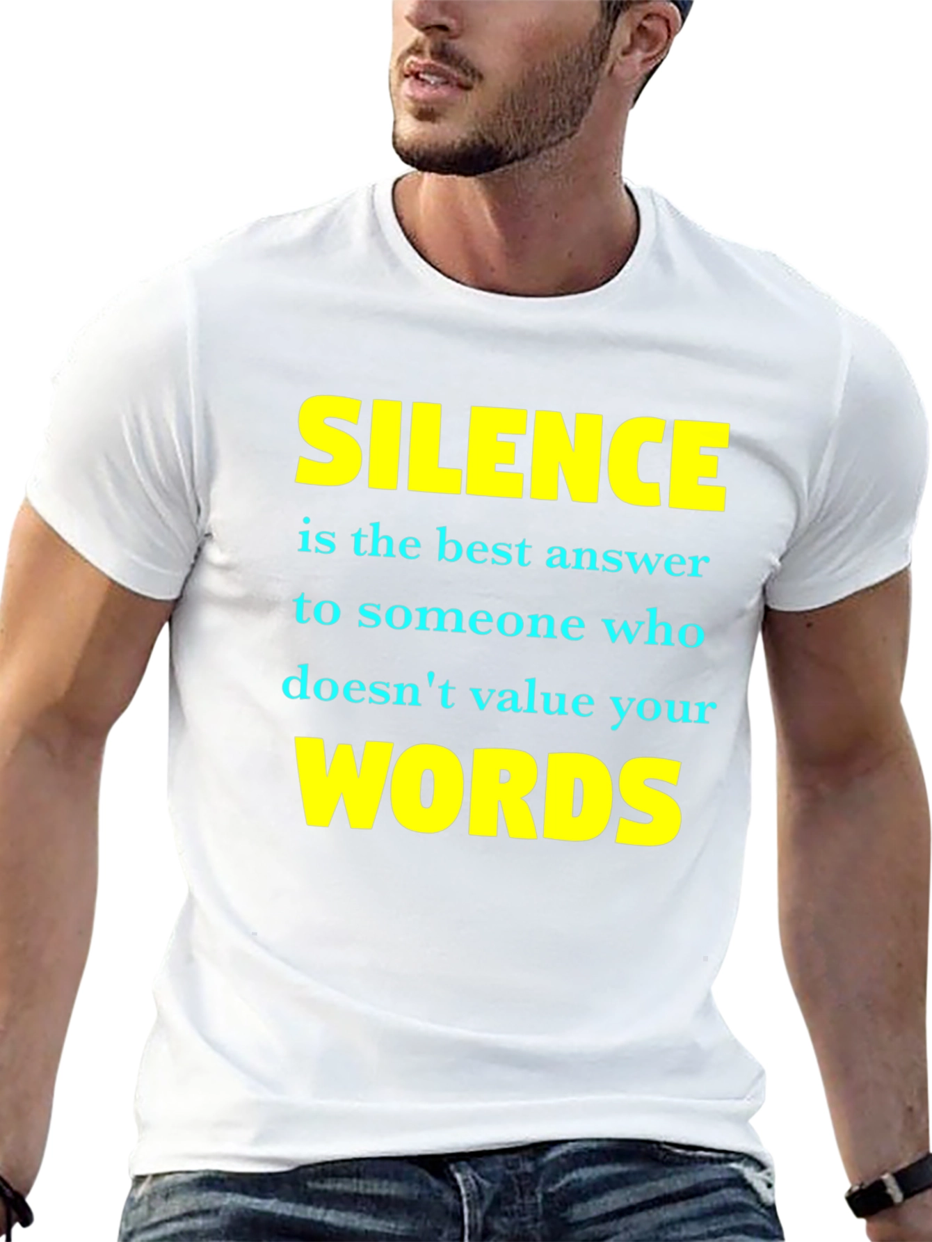 Silence is the Best Answer Graphic Tee