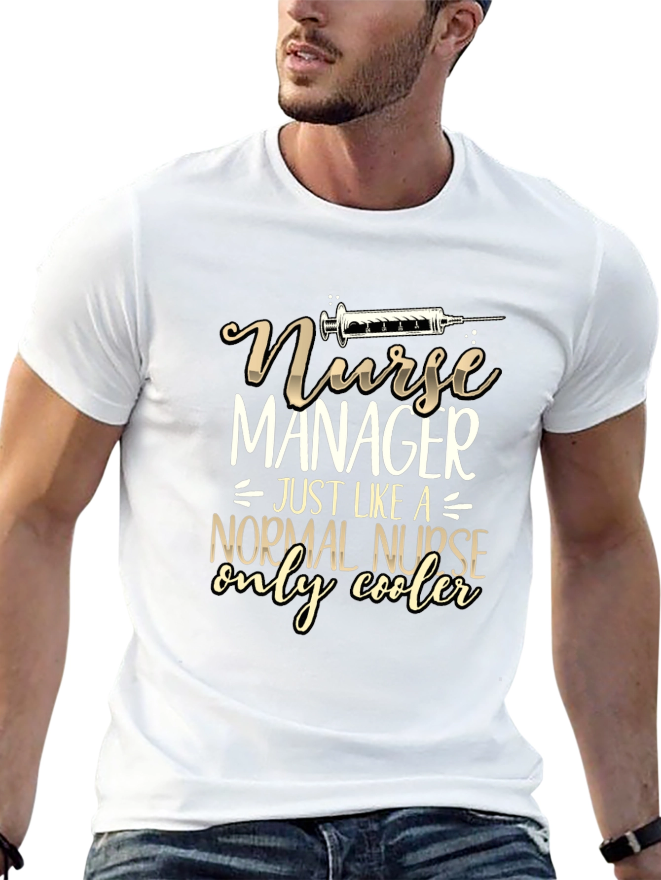Nurse Manager Funny T-Shirt - Only Cooler!