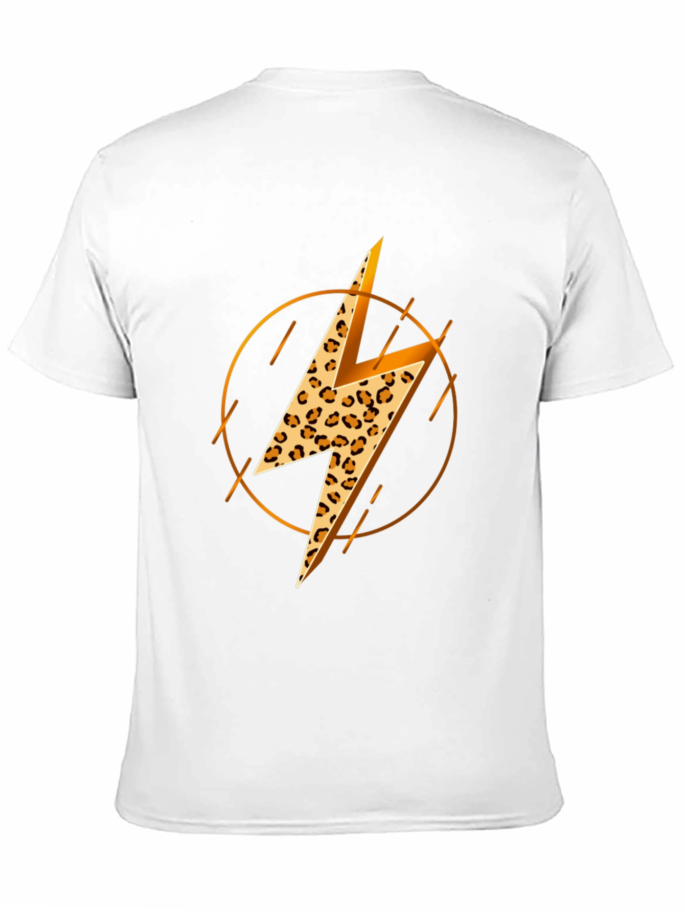 Leopard Lightning Bolt Graphic Tee