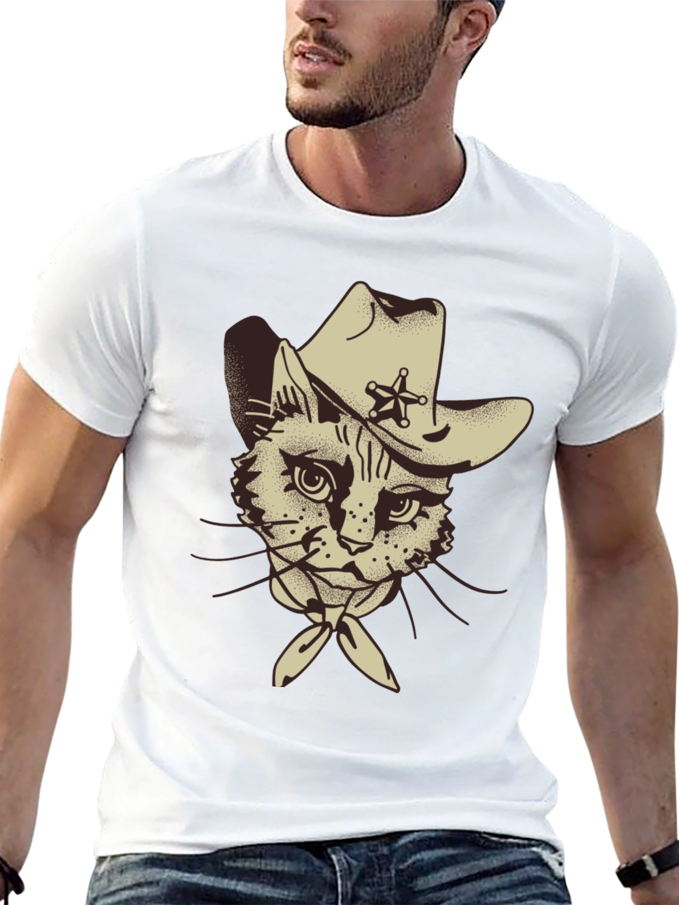 Cool Cat Cowboy T-Shirt