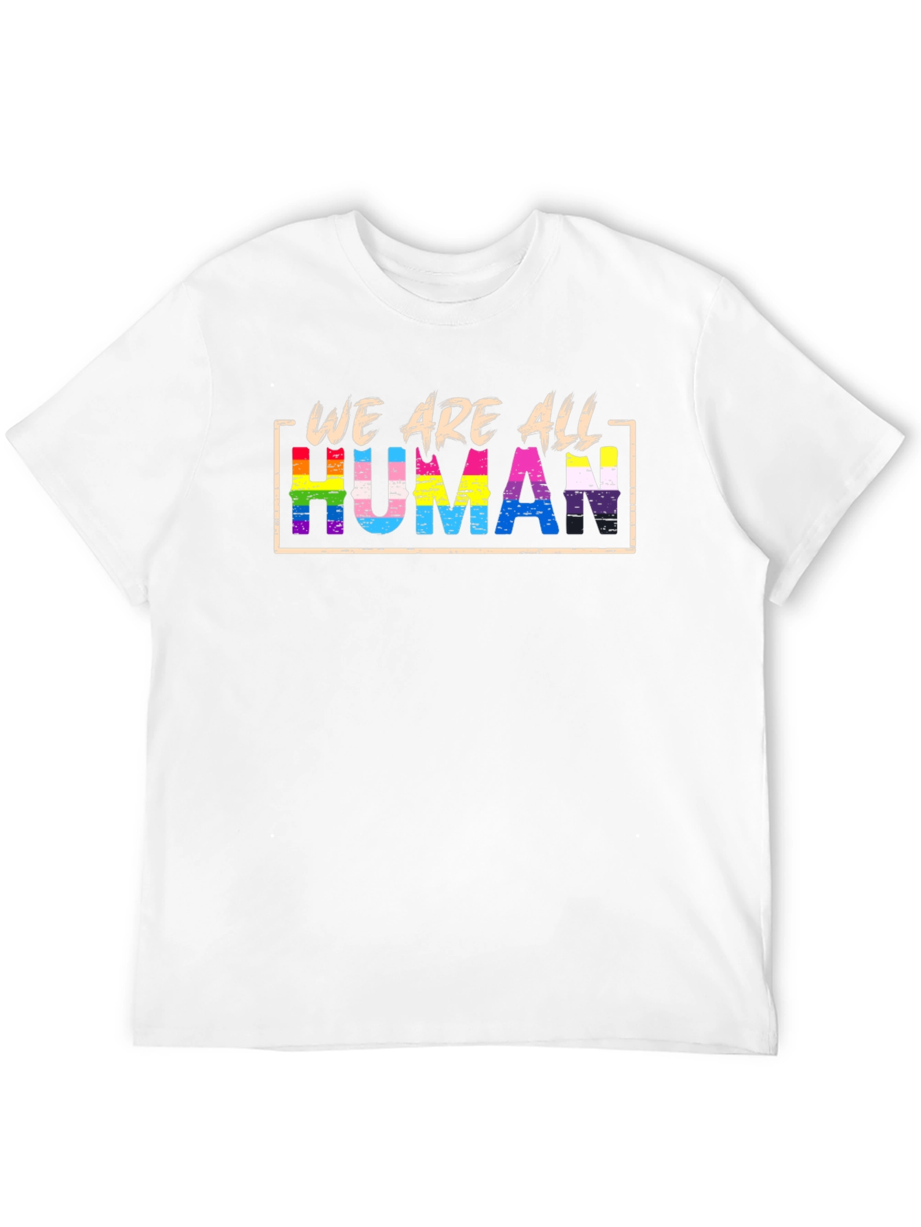 We Are All Human Graphic Tee