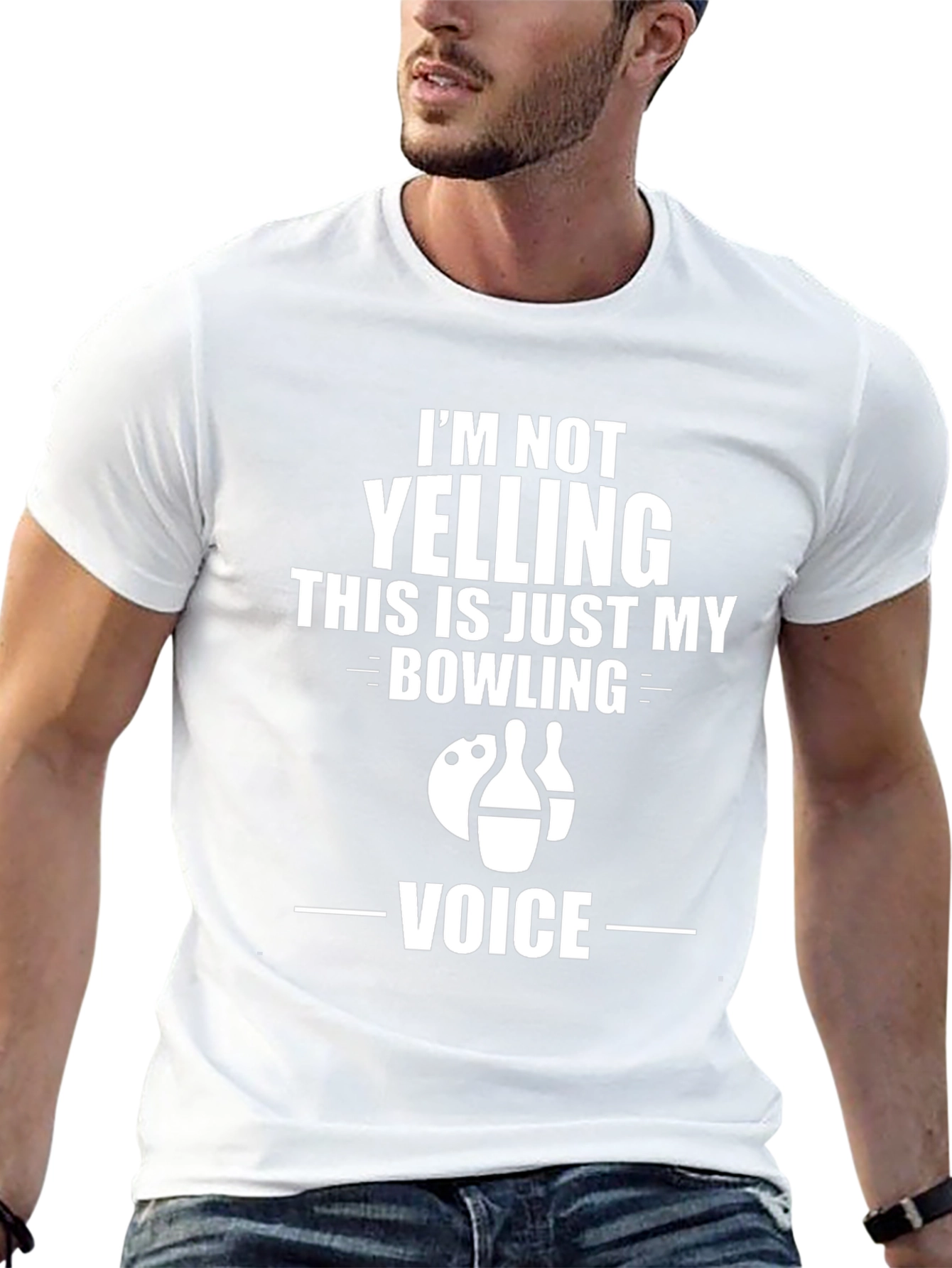 Bowling Voice T-Shirt - Funny Bowler Tee