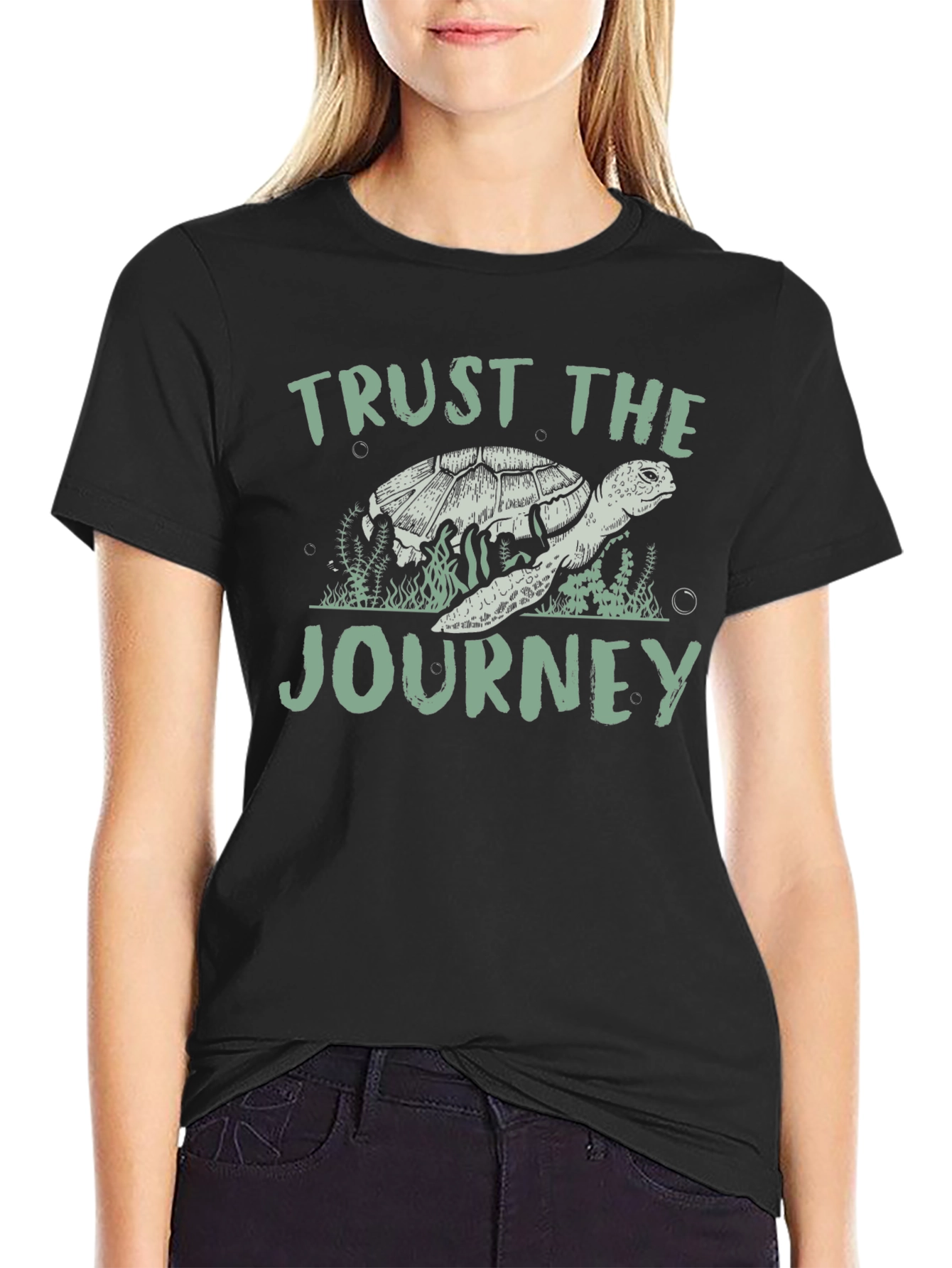 Trust the Journey Turtle Graphic Tee