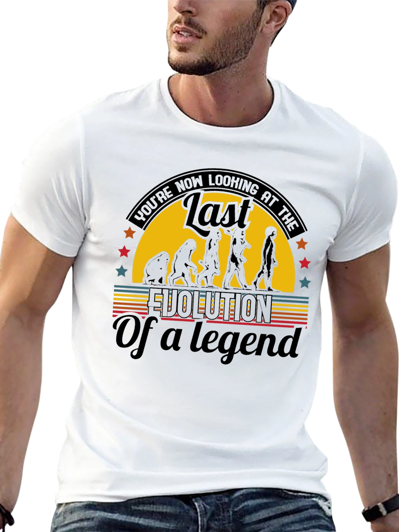 Evolution of a Legend Black T-Shirt