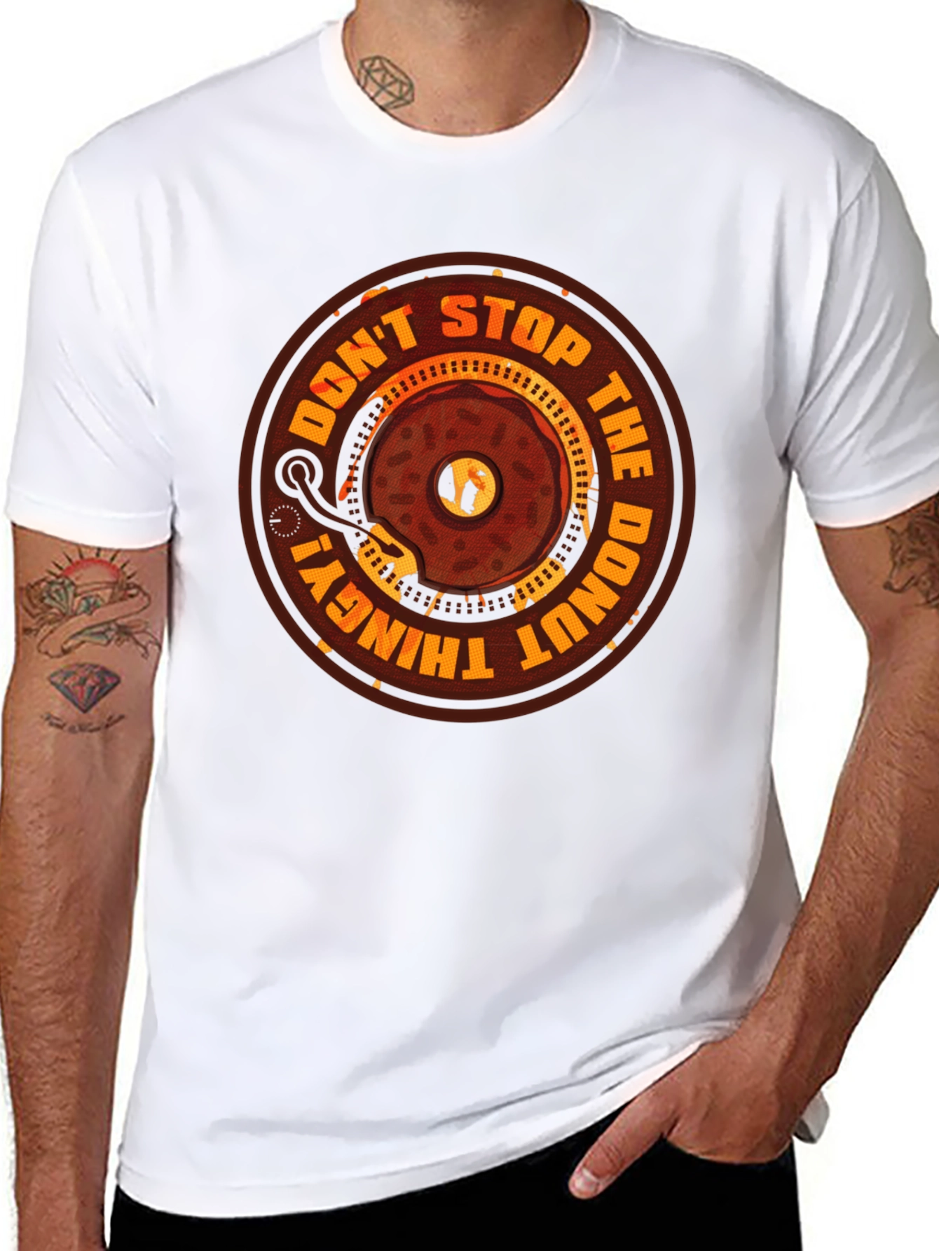 Dont Stop the Donut Thingy Tee