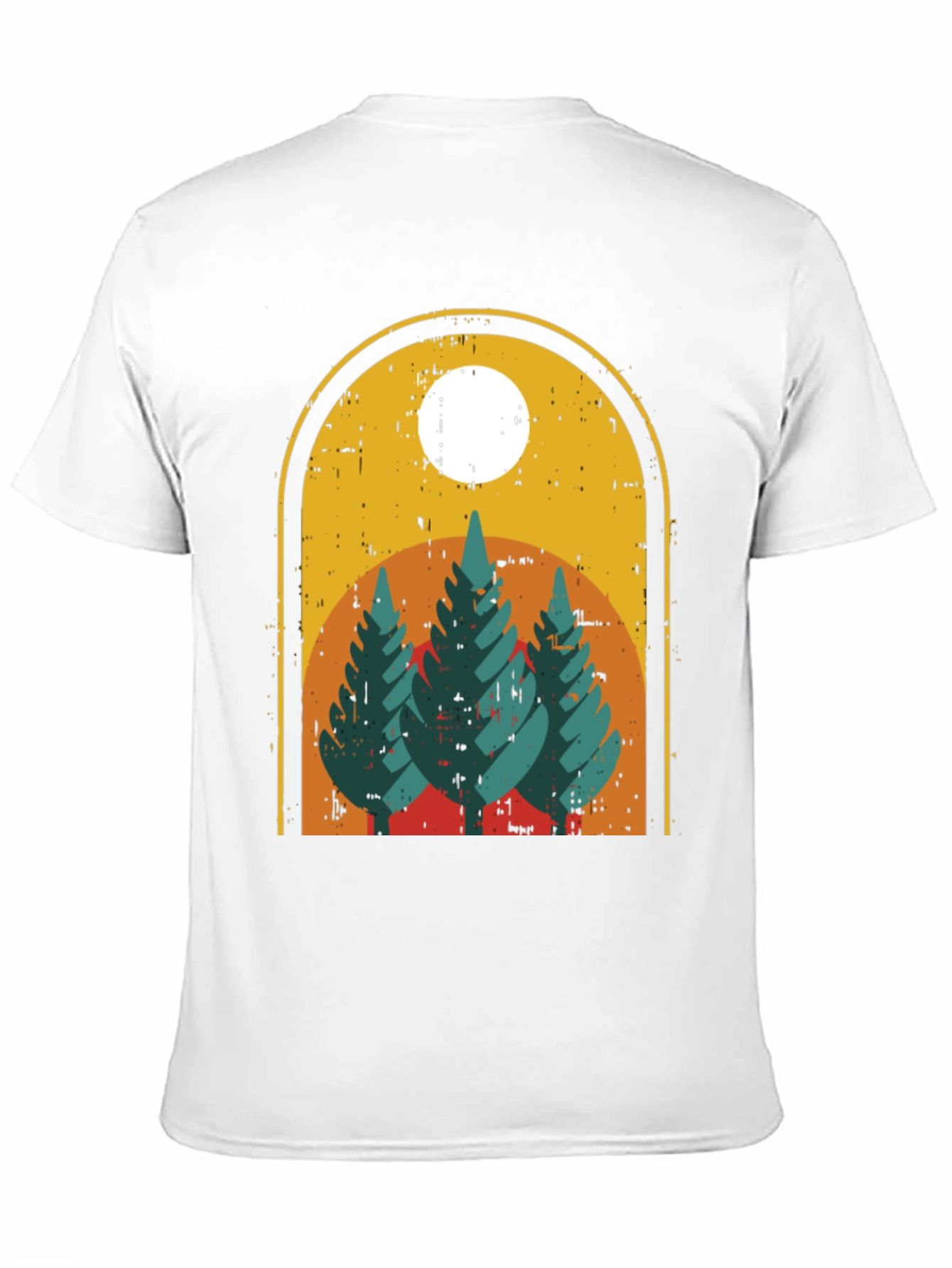 Retro Mountain Scene T-Shirt
