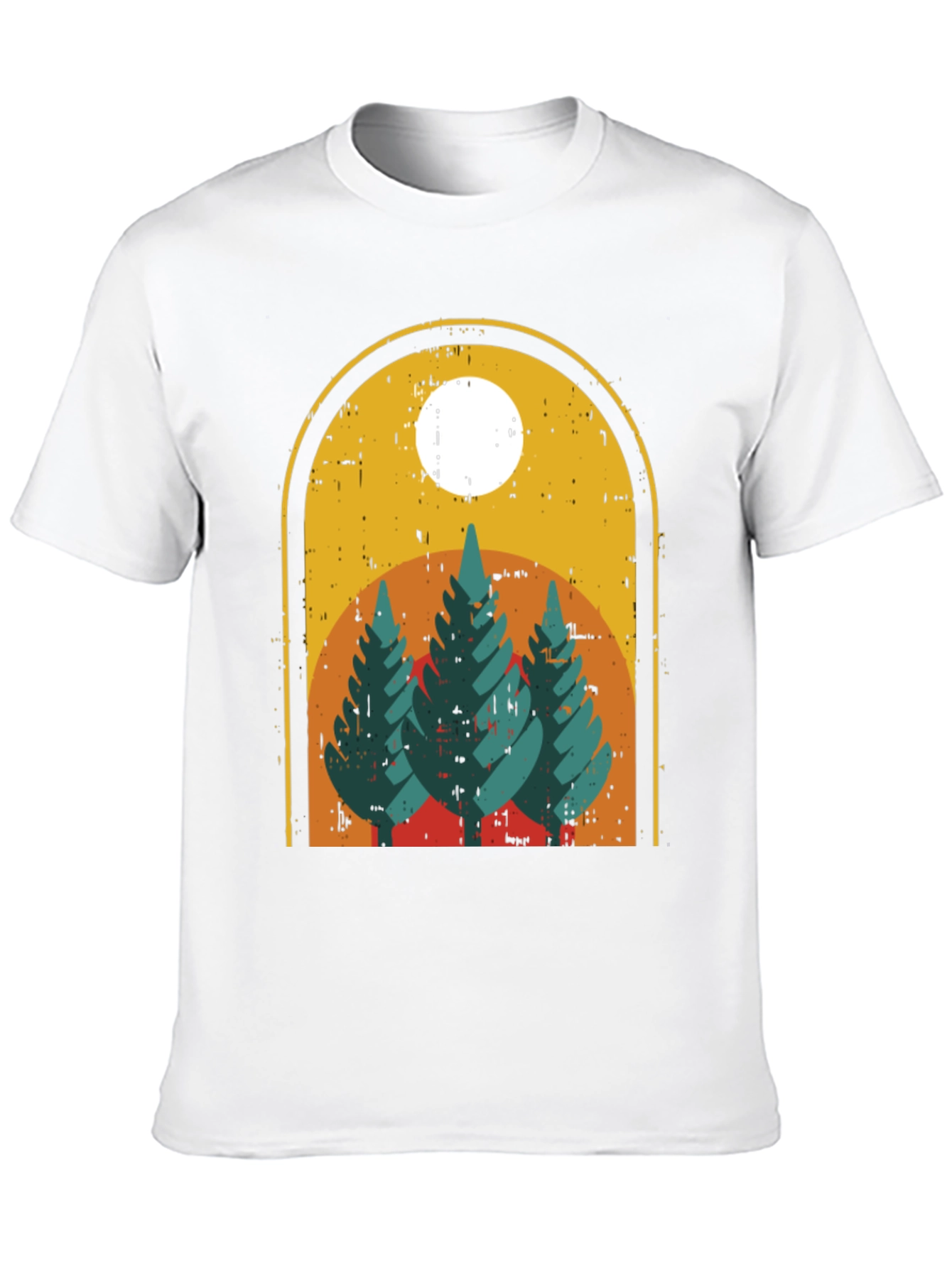 Retro Mountain Scene T-Shirt