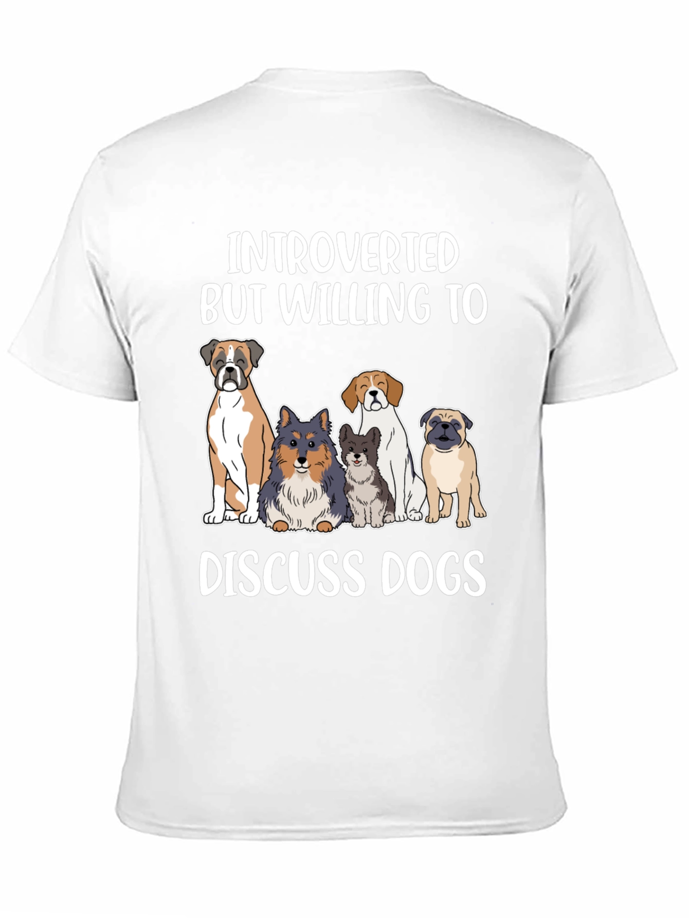 Introverted Dog Lover Tee
