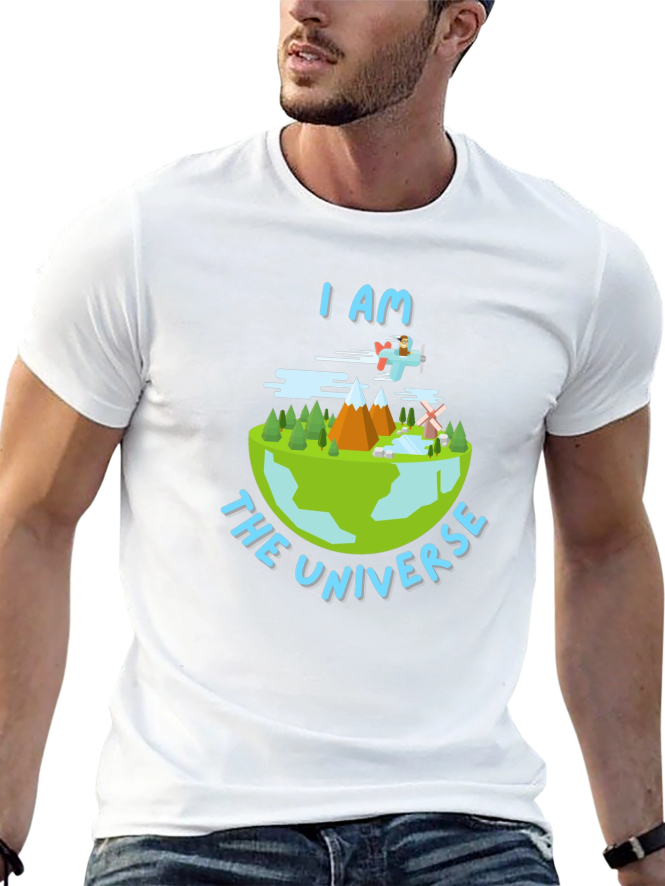 I am the Universe Graphic T-Shirt - Earth Design
