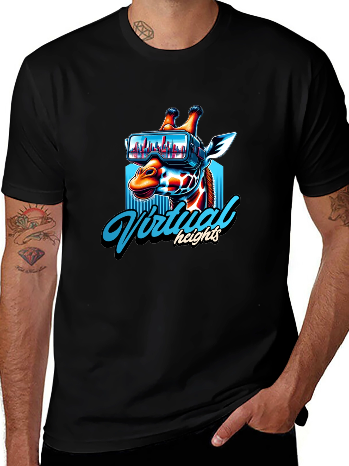 Virtual Heights Giraffe VR T-Shirt
