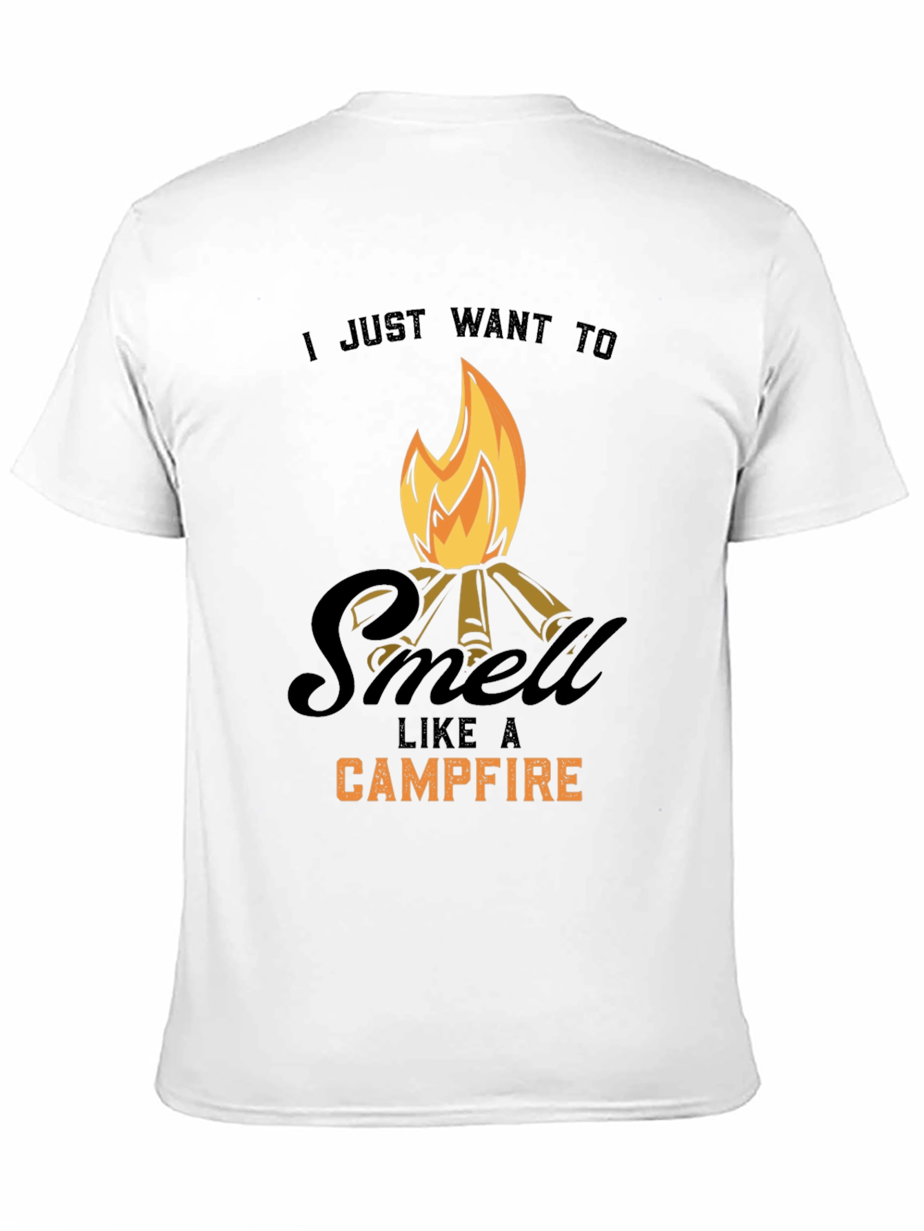 Campfire Smell T-Shirt - Outdoorsy Comfort