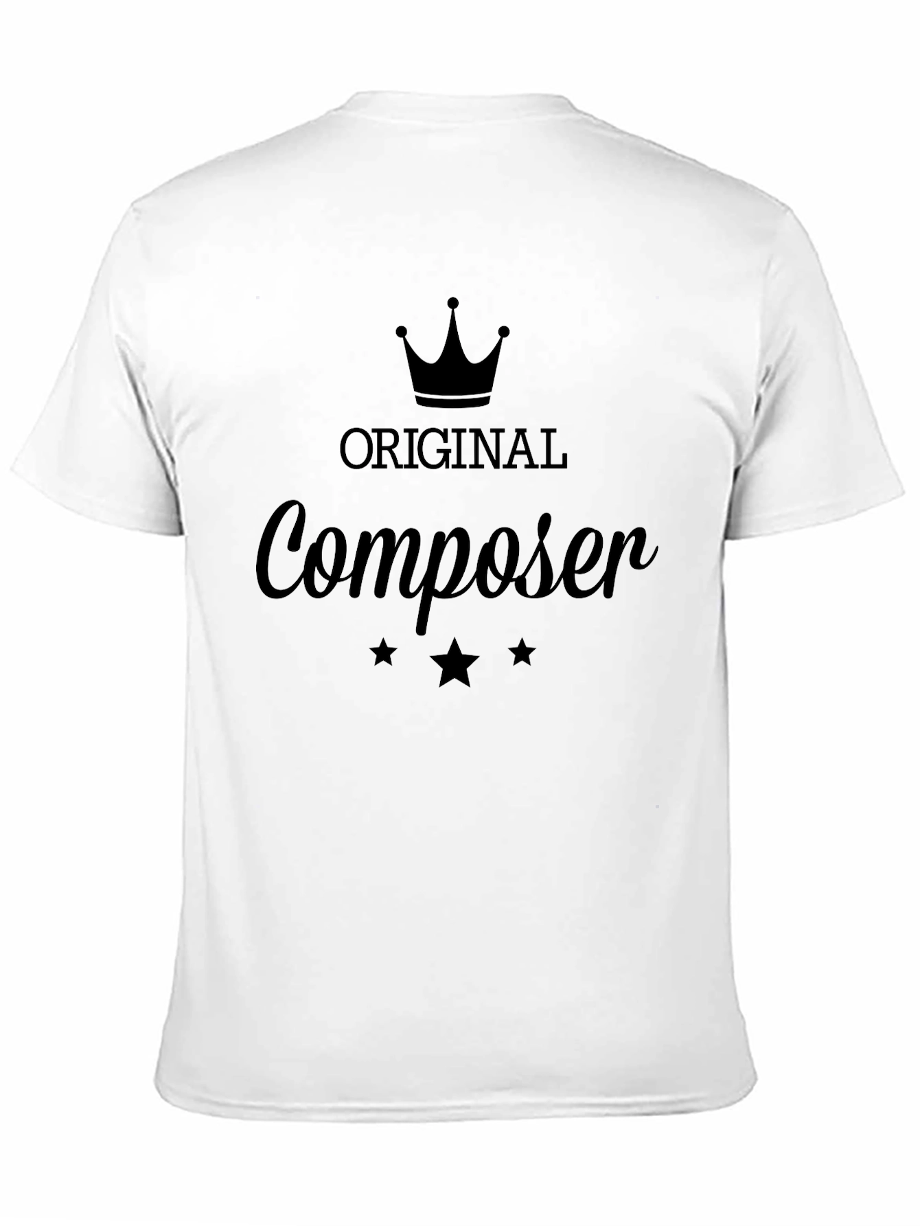 Original Composer Graphic Tee - Premium Black T-Shirt