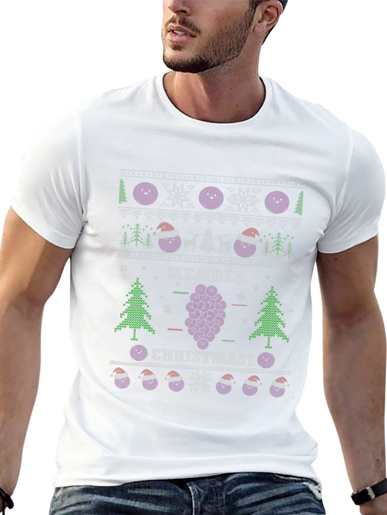 Member Berries Christmas Ugly Sweater T-Shirt