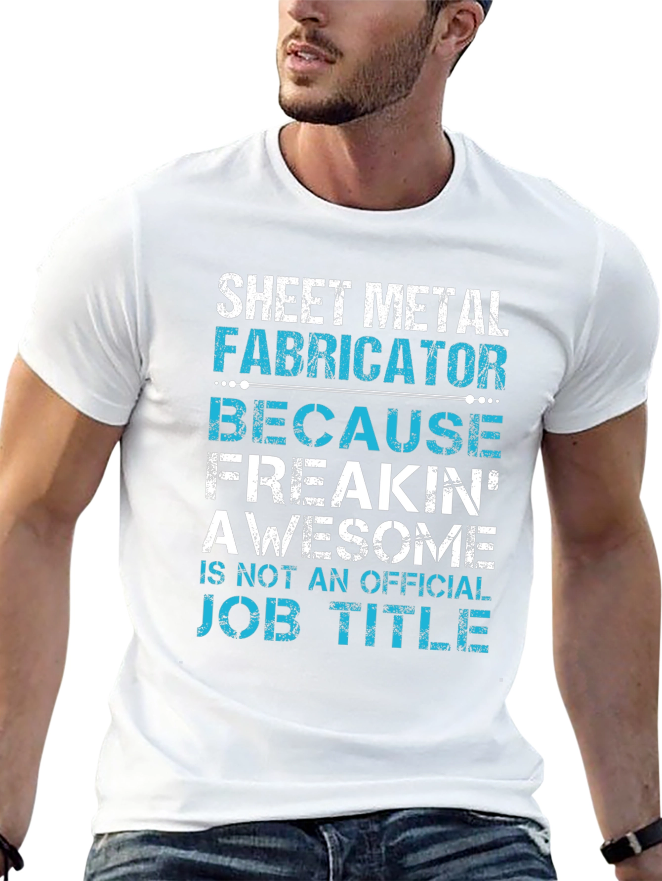 Sheet Metal Fabricator Awesome Job Title T-Shirt