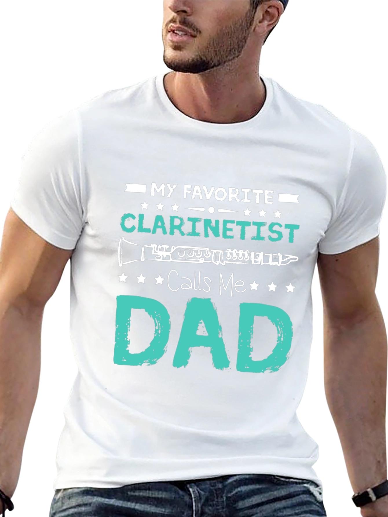 My Favorite Clarinetist Calls Me Dad T-Shirt