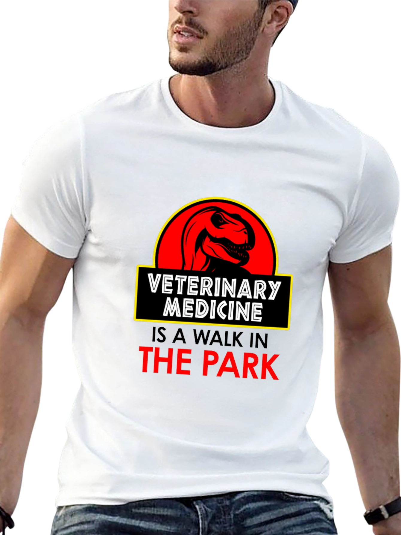 Veterinary Medicine T-Shirt: Jurassic Park Inspired