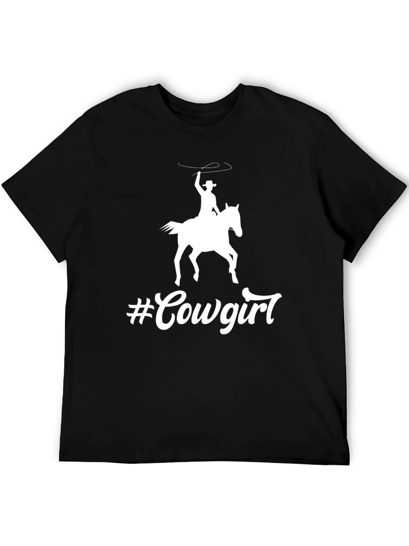 Cowgirl Graphic Tee - Western Style Shirt