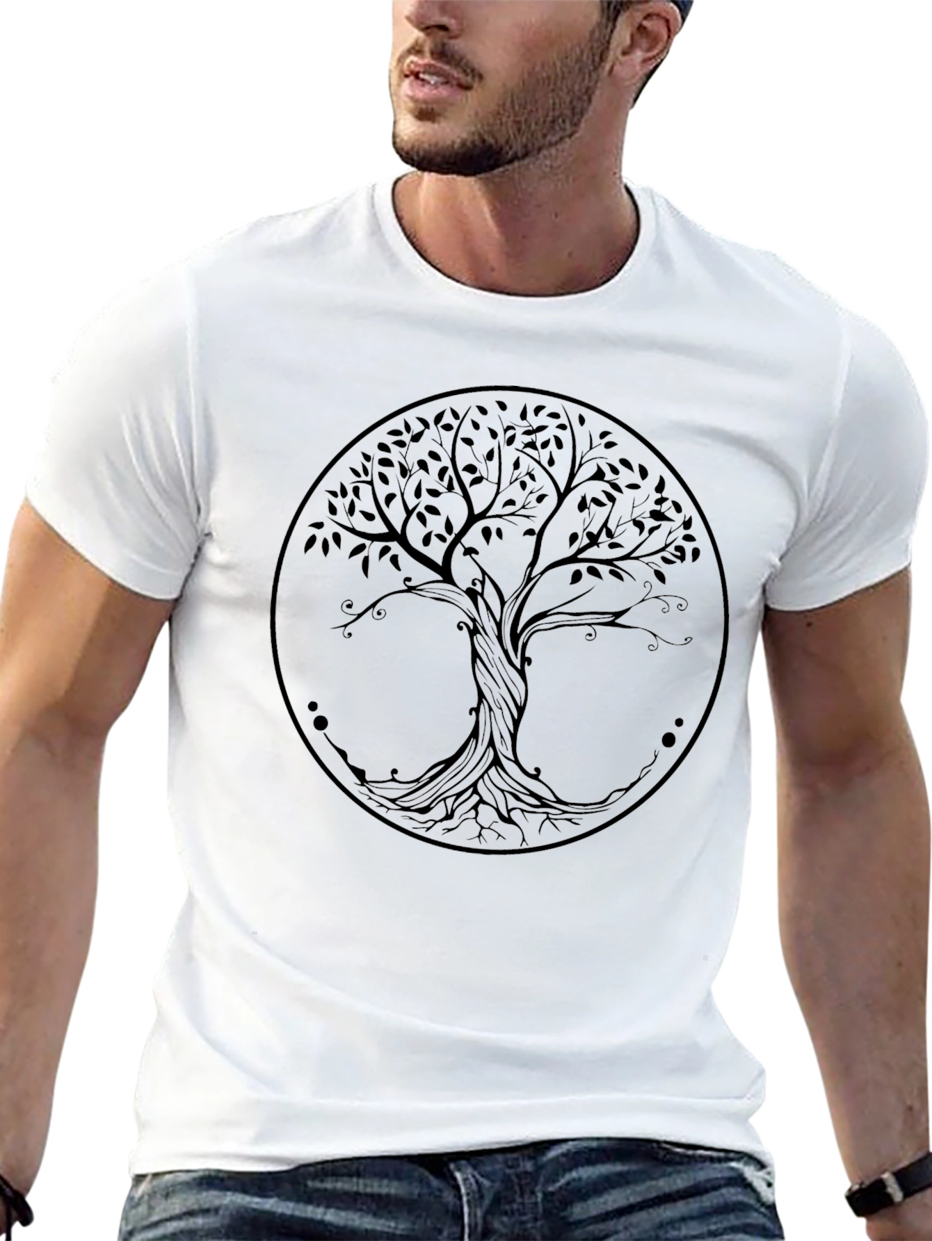 Yggdrasil Tree of Life Graphic T-Shirt