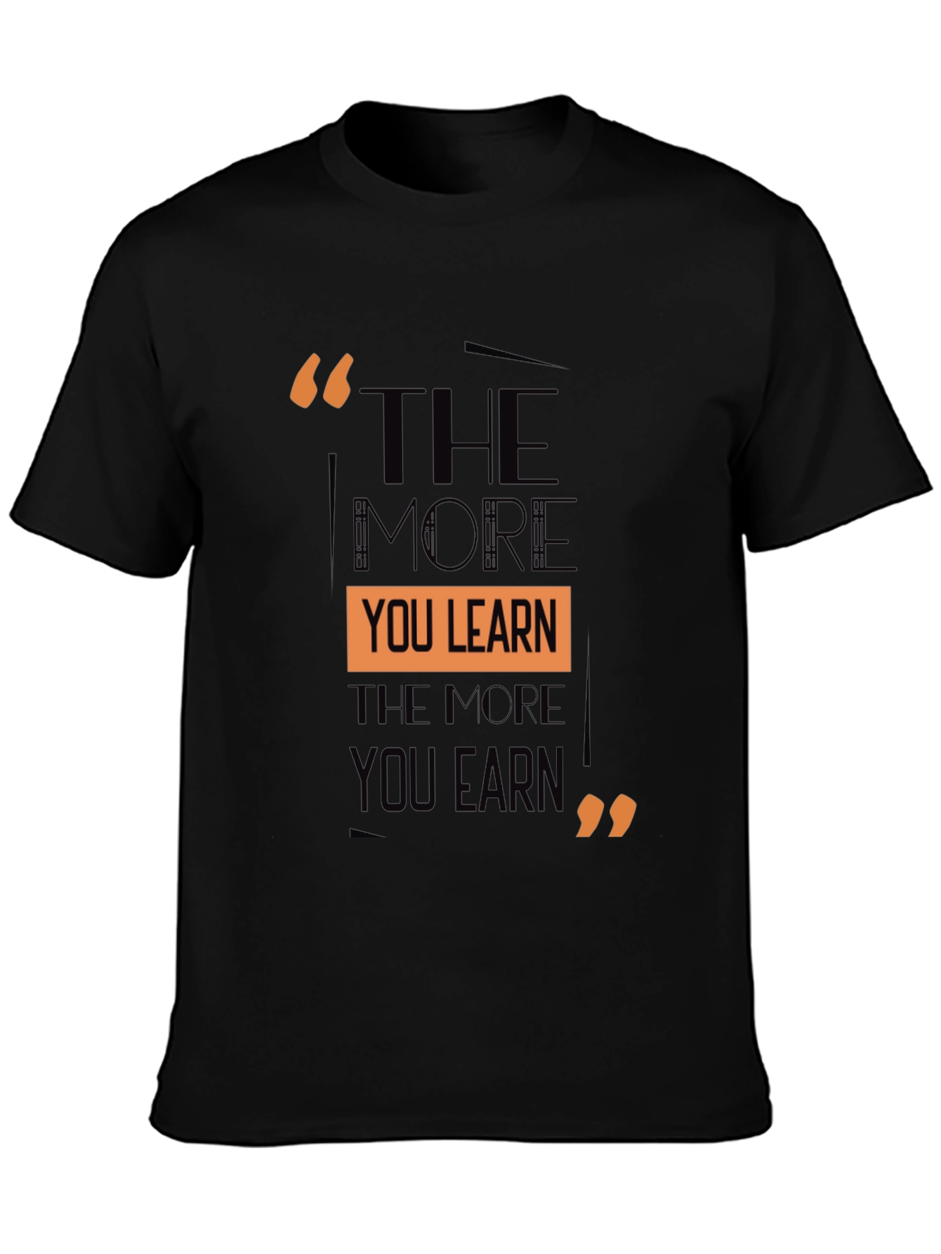 The More You Learn T-Shirt