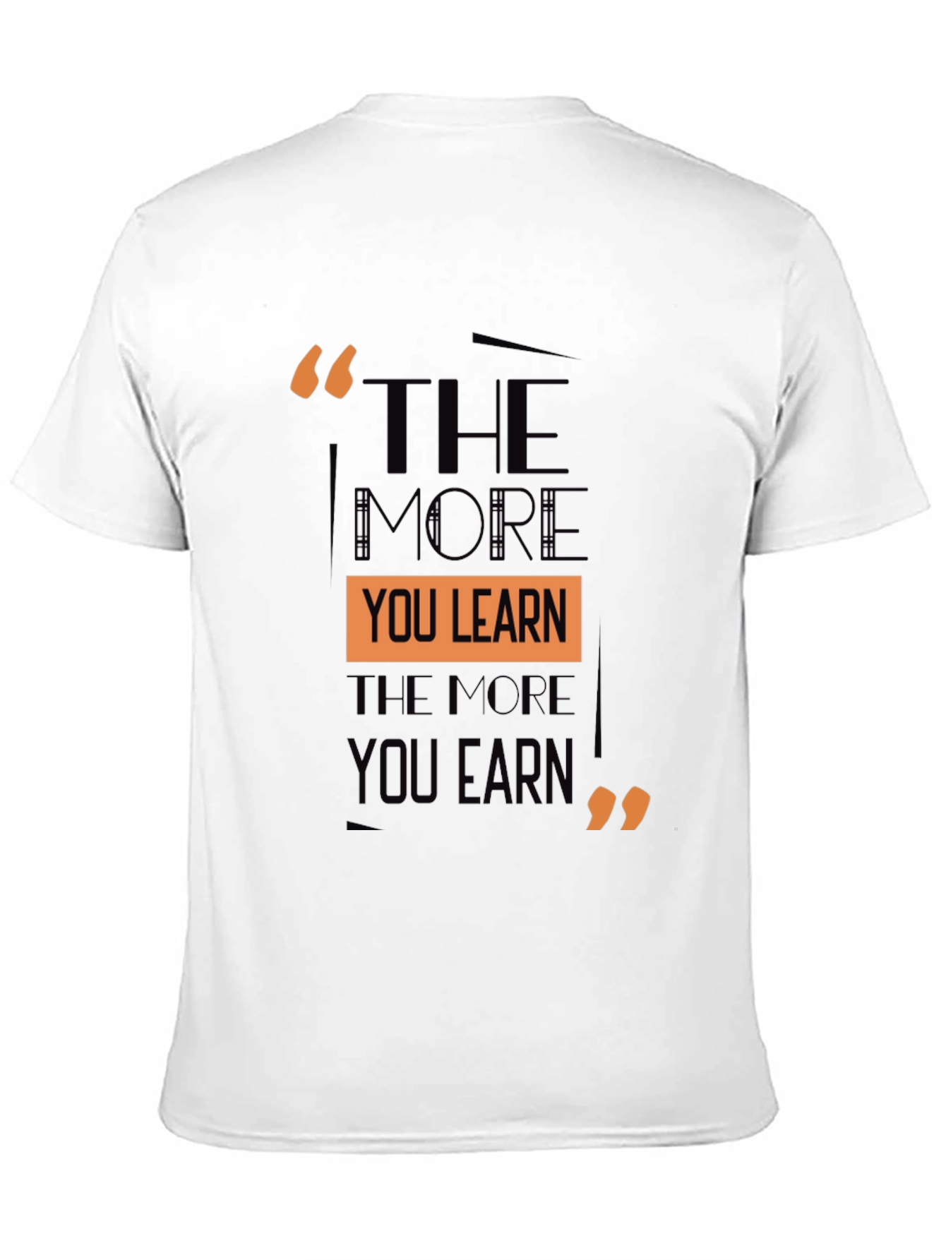 The More You Learn T-Shirt