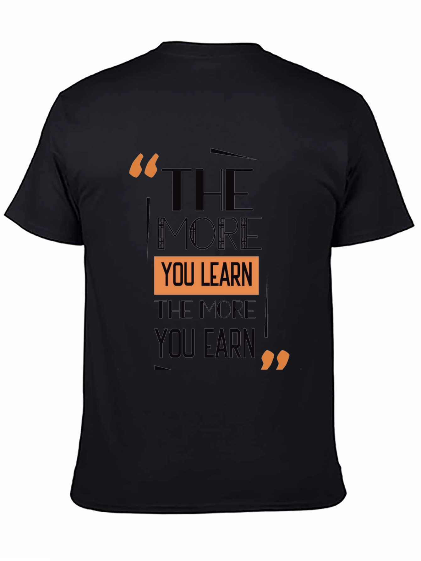 The More You Learn T-Shirt