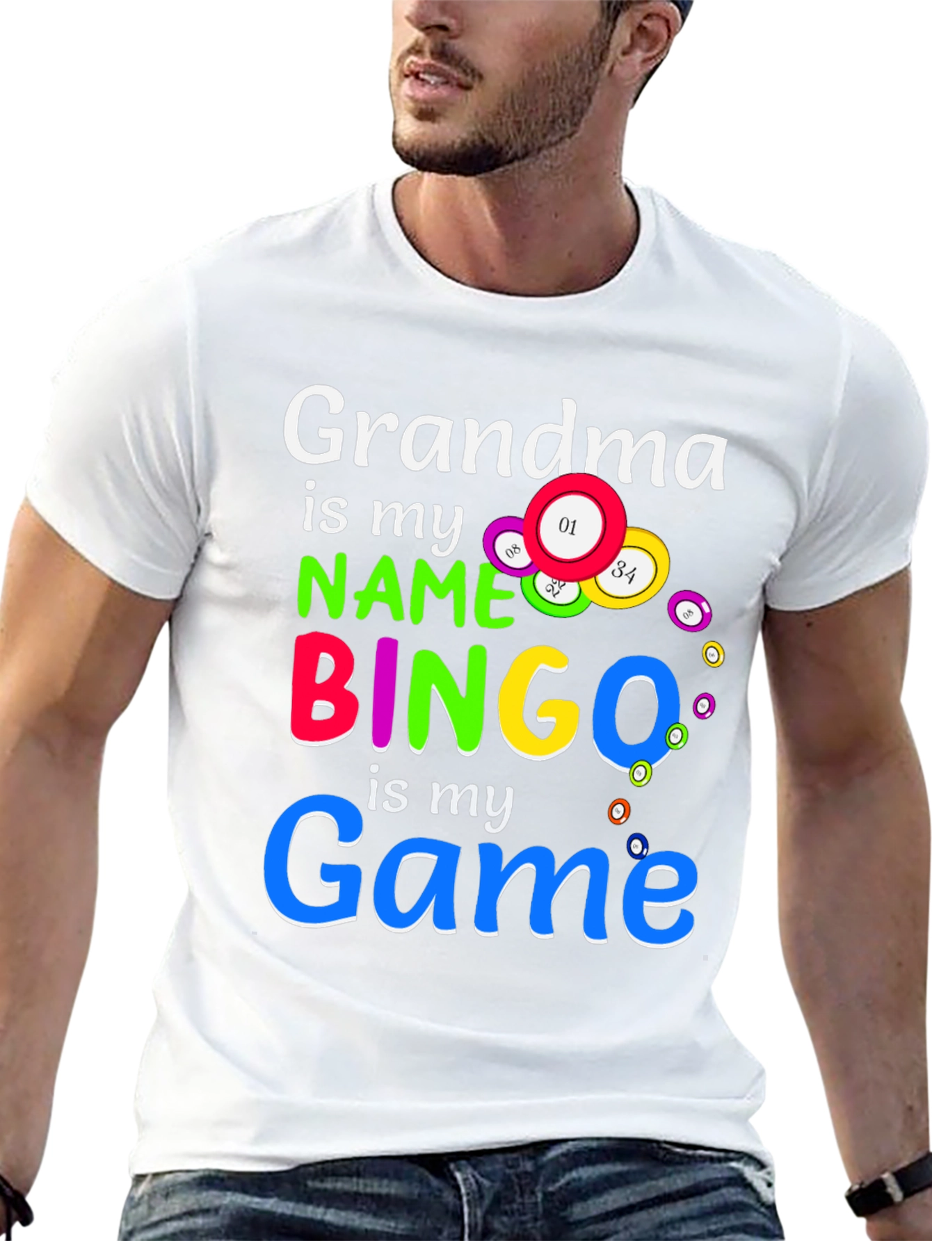 Grandma Bingo T-Shirt - Game Day Apparel