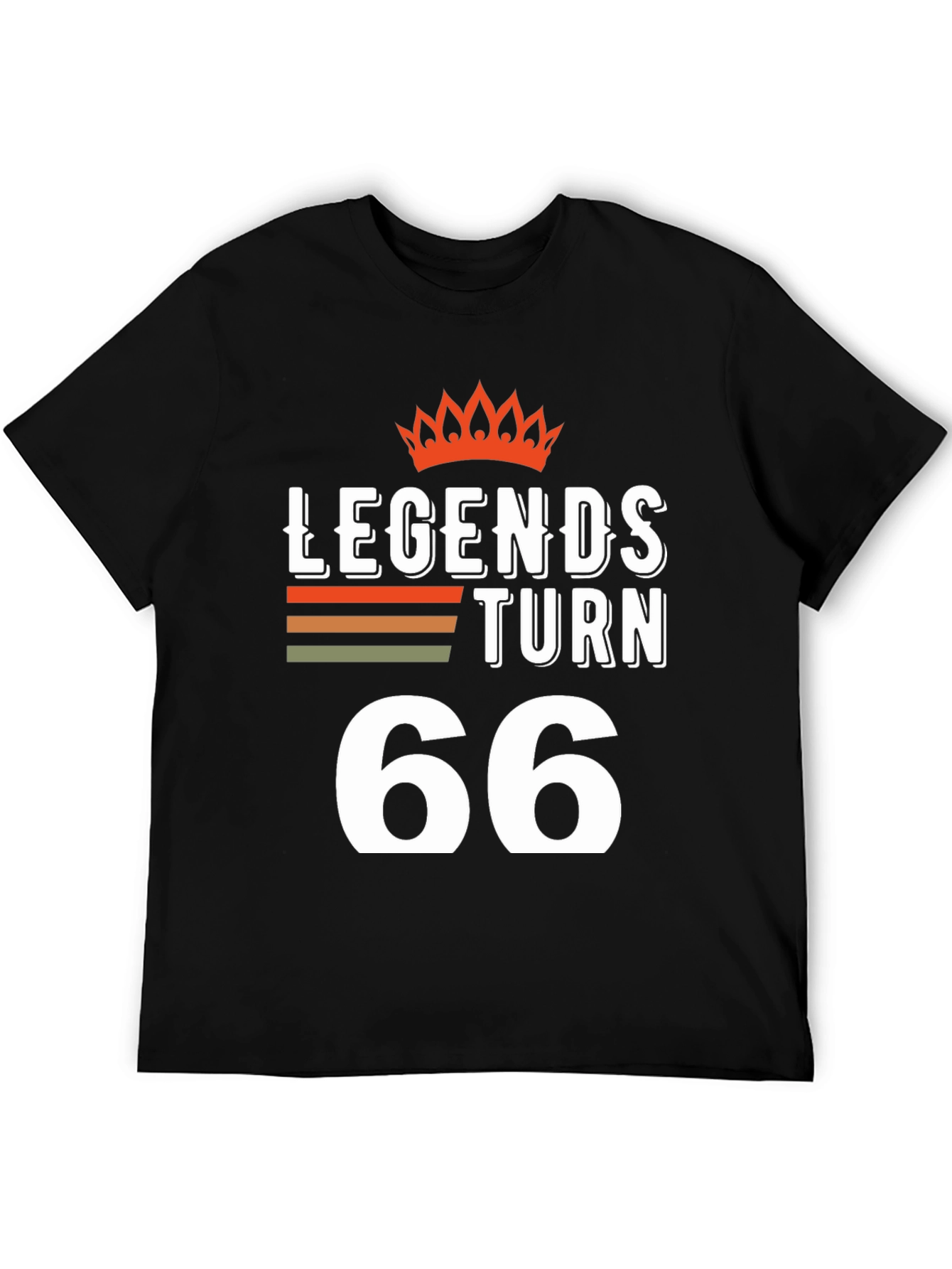 Legends Turn 66 T-Shirt - Birthday Gift Idea