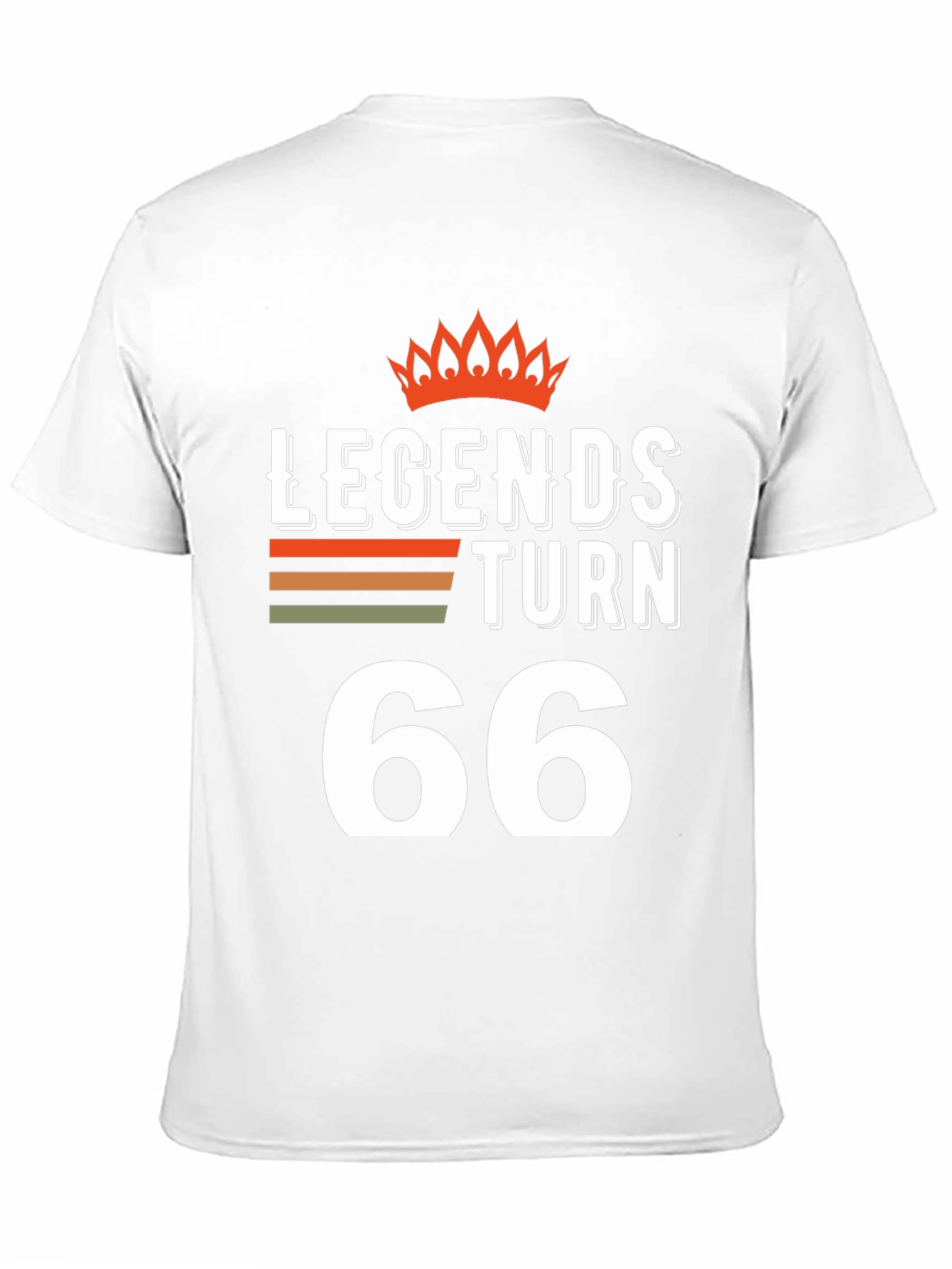 Legends Turn 66 T-Shirt - Birthday Gift Idea