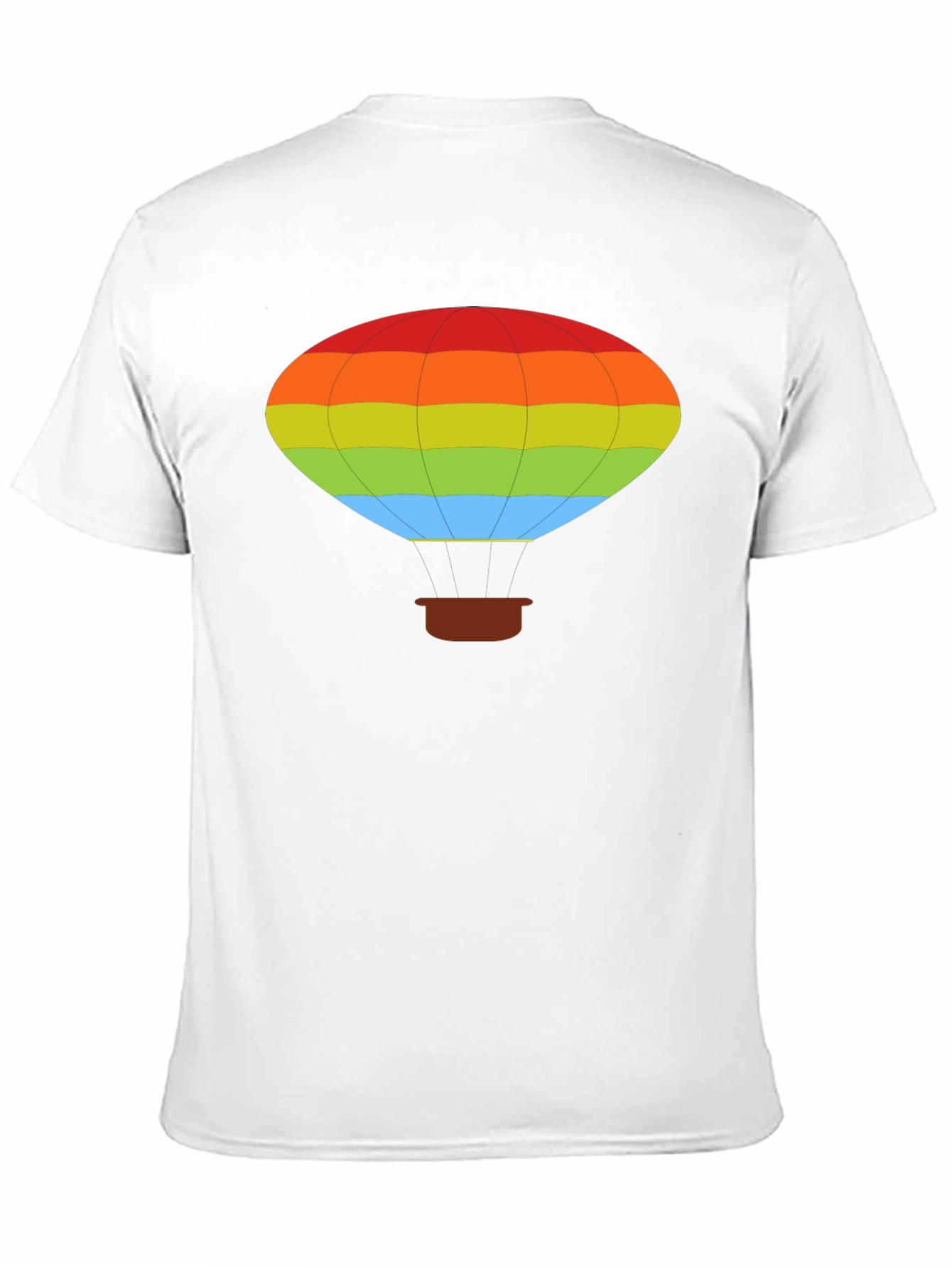 Rainbow Hot Air Balloon T-Shirt